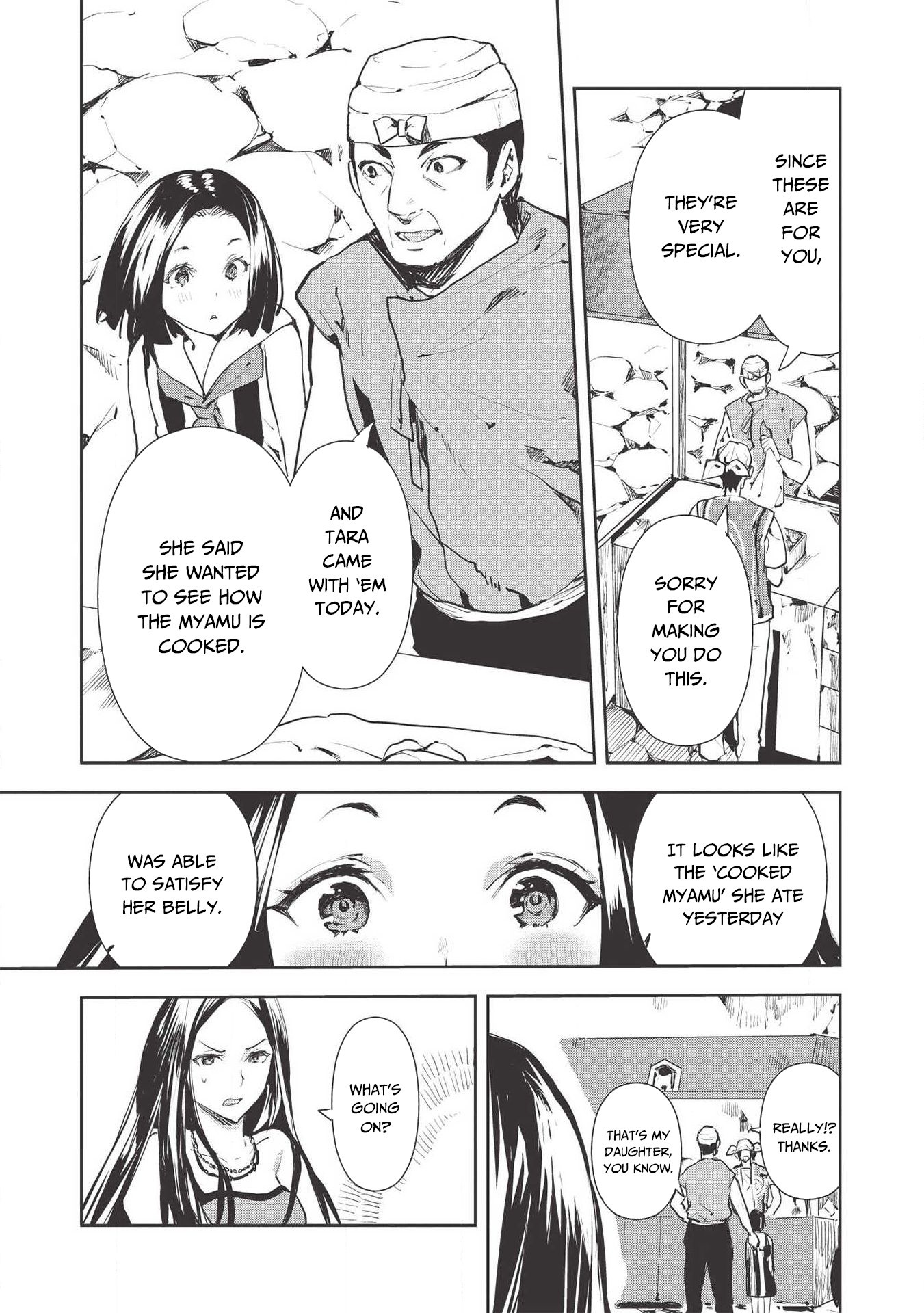 Isekai Ryouridou Chapter 27 page 12 - Chapter 27: Our First Customer