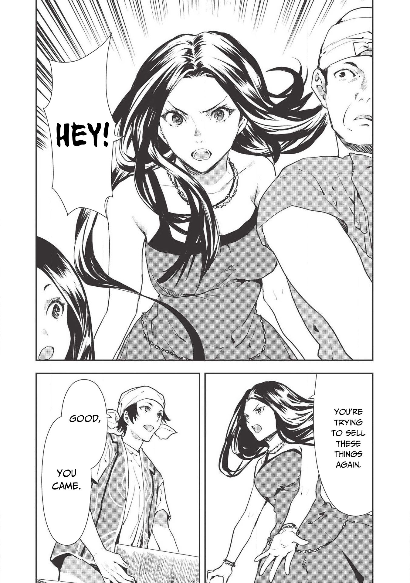 Isekai Ryouridou Chapter 27 page 14 - Chapter 27: Our First Customer