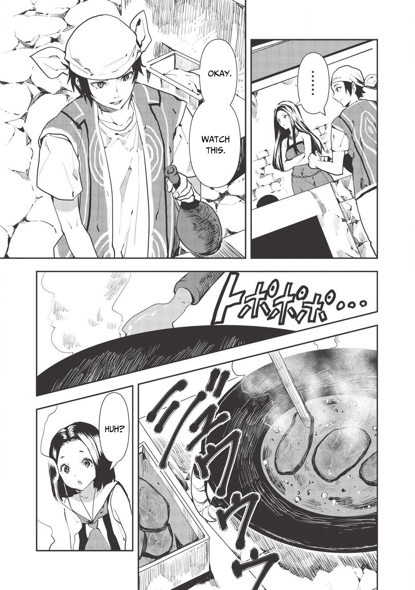 Isekai Ryouridou Chapter 27 page 16 - Chapter 27: Our First Customer