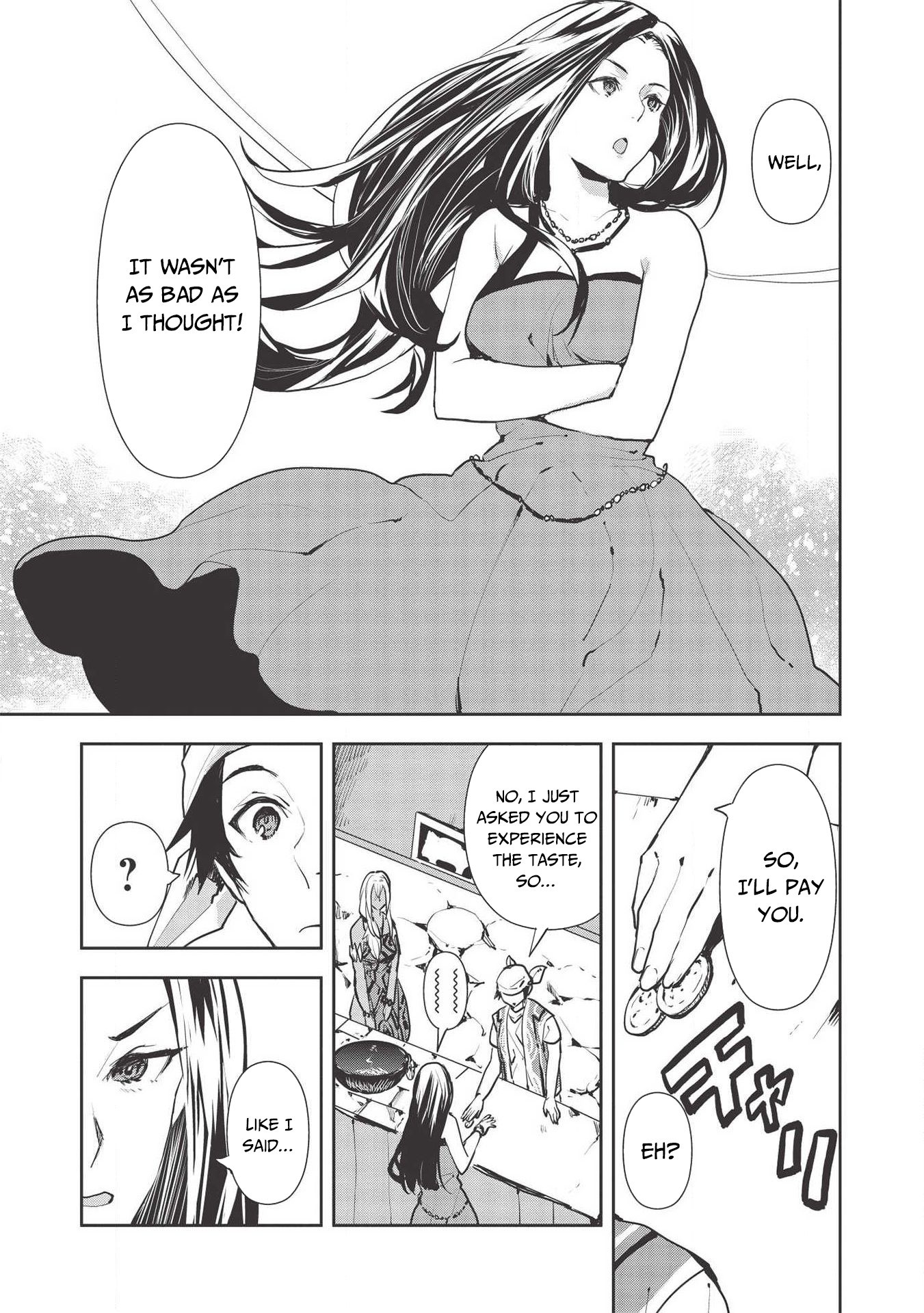 Isekai Ryouridou Chapter 27 page 24 - Chapter 27: Our First Customer