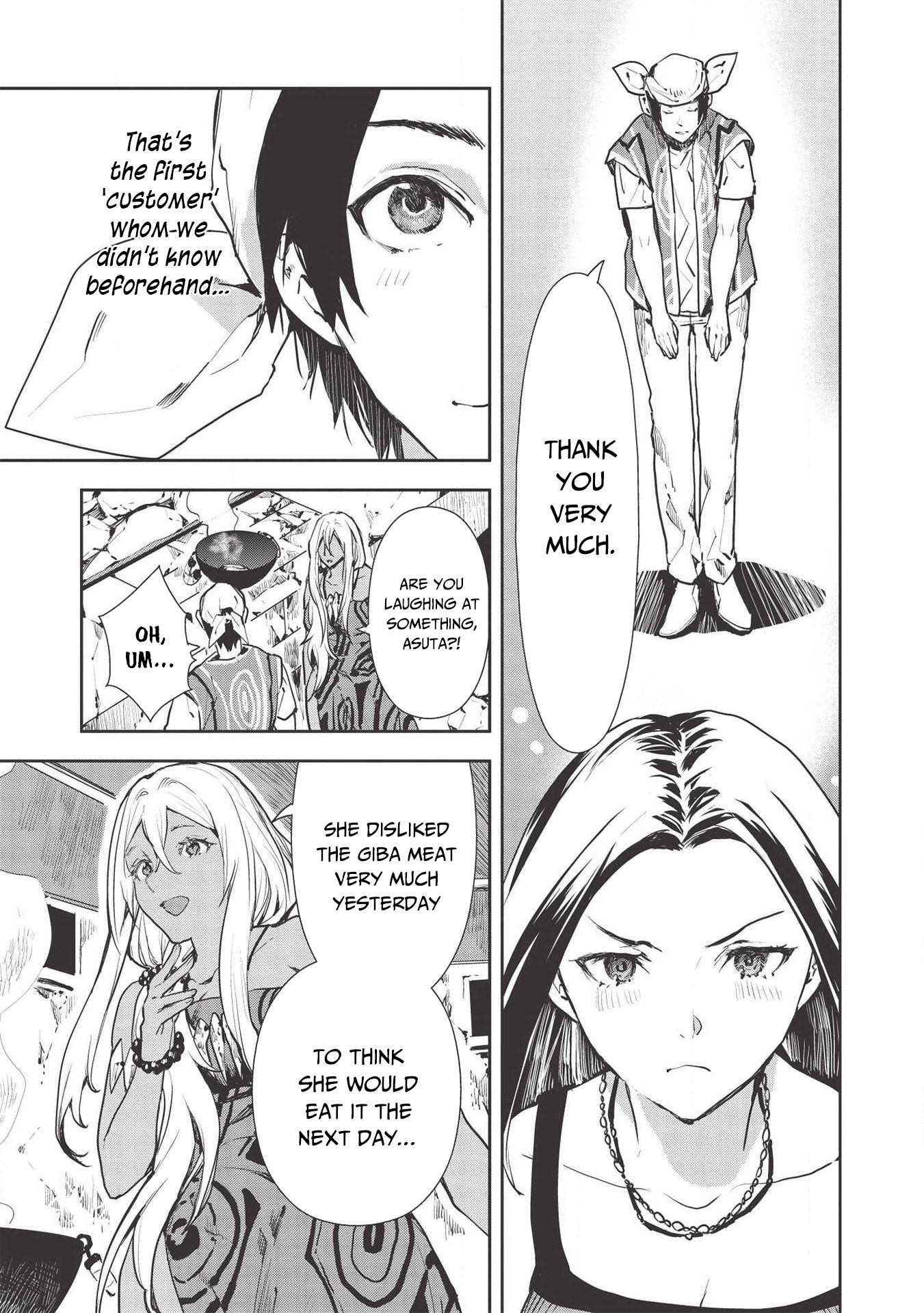 Isekai Ryouridou Chapter 27 page 26 - Chapter 27: Our First Customer