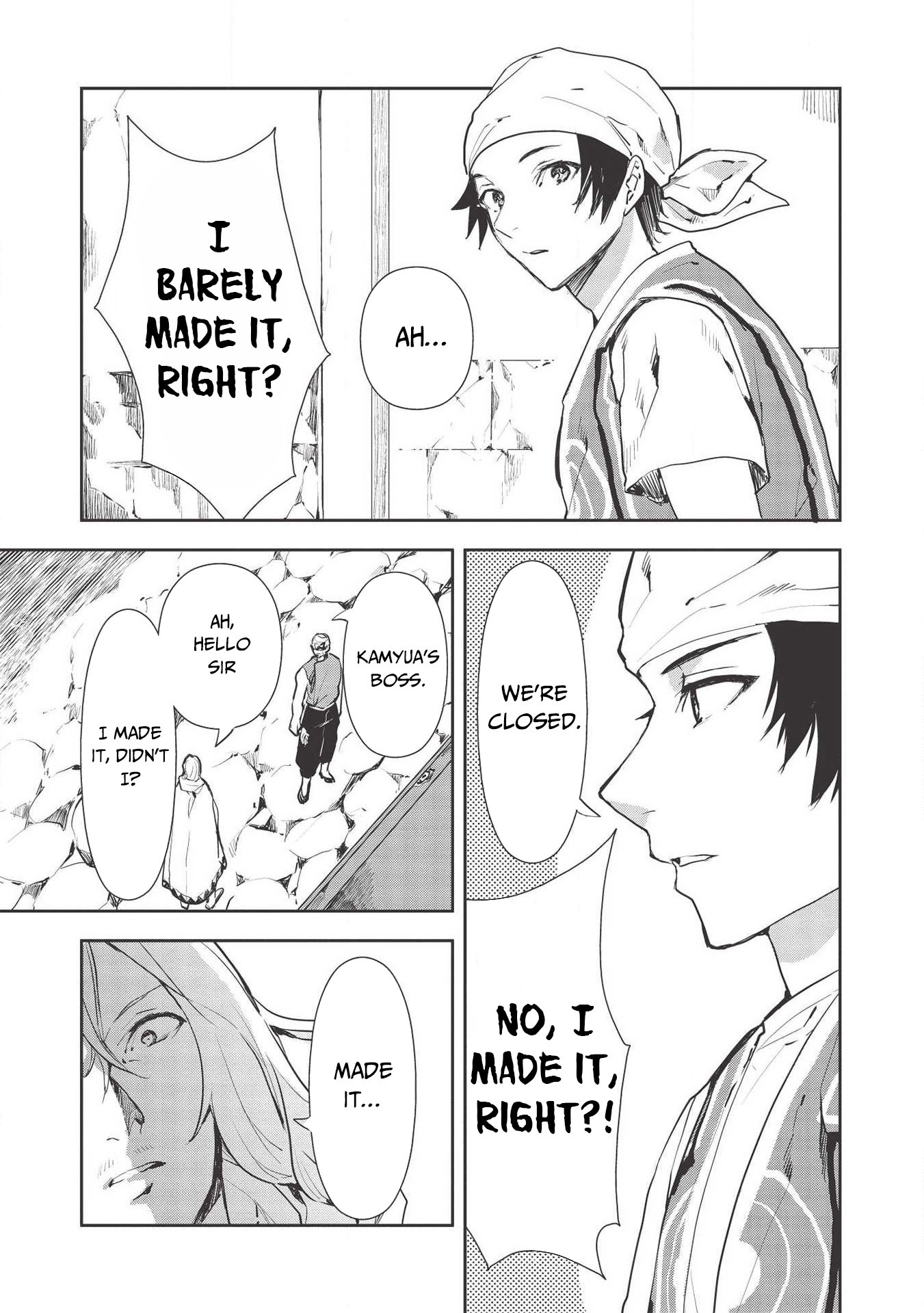 Isekai Ryouridou Chapter 27 page 4 - Chapter 27: Our First Customer