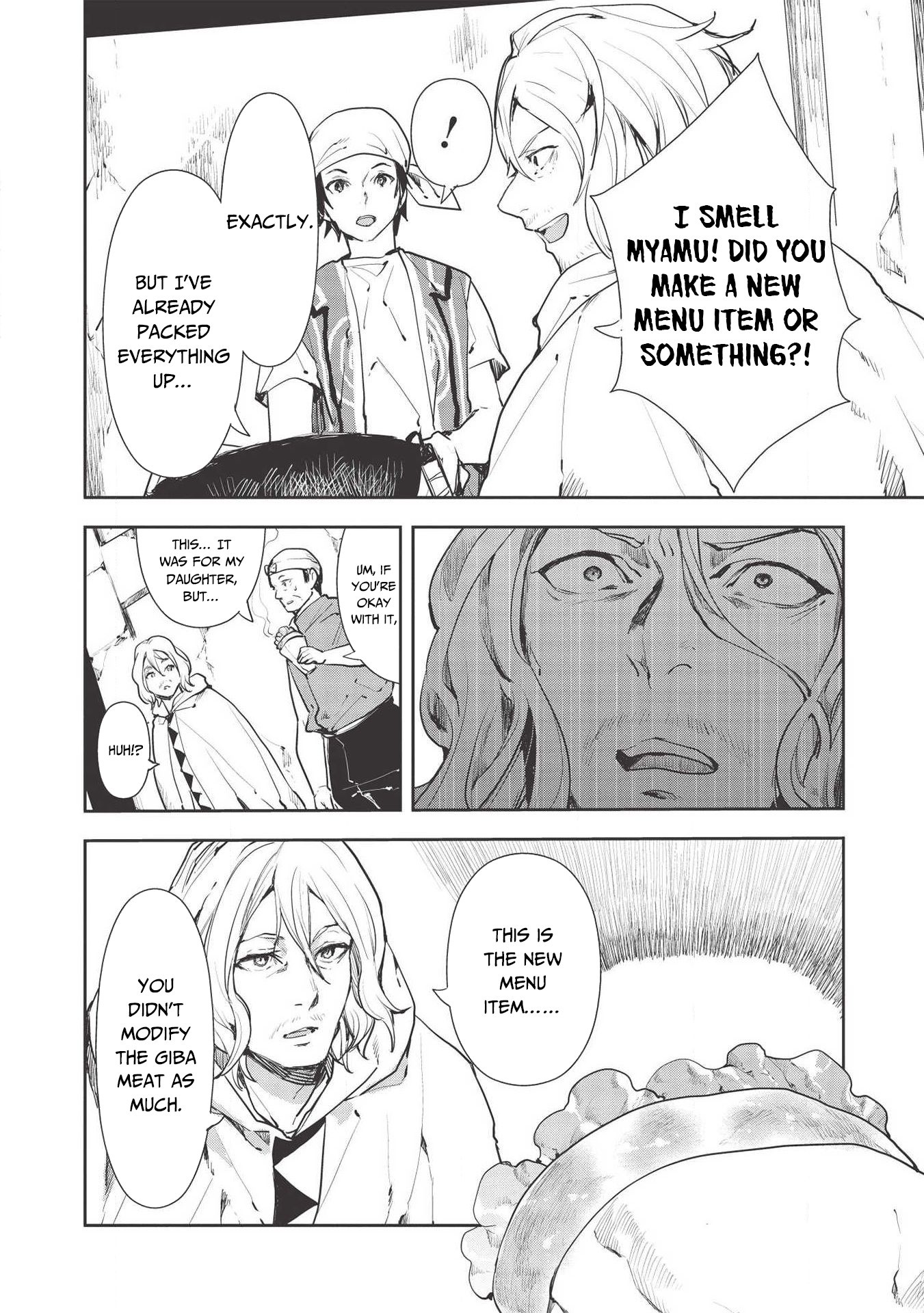 Isekai Ryouridou Chapter 27 page 5 - Chapter 27: Our First Customer