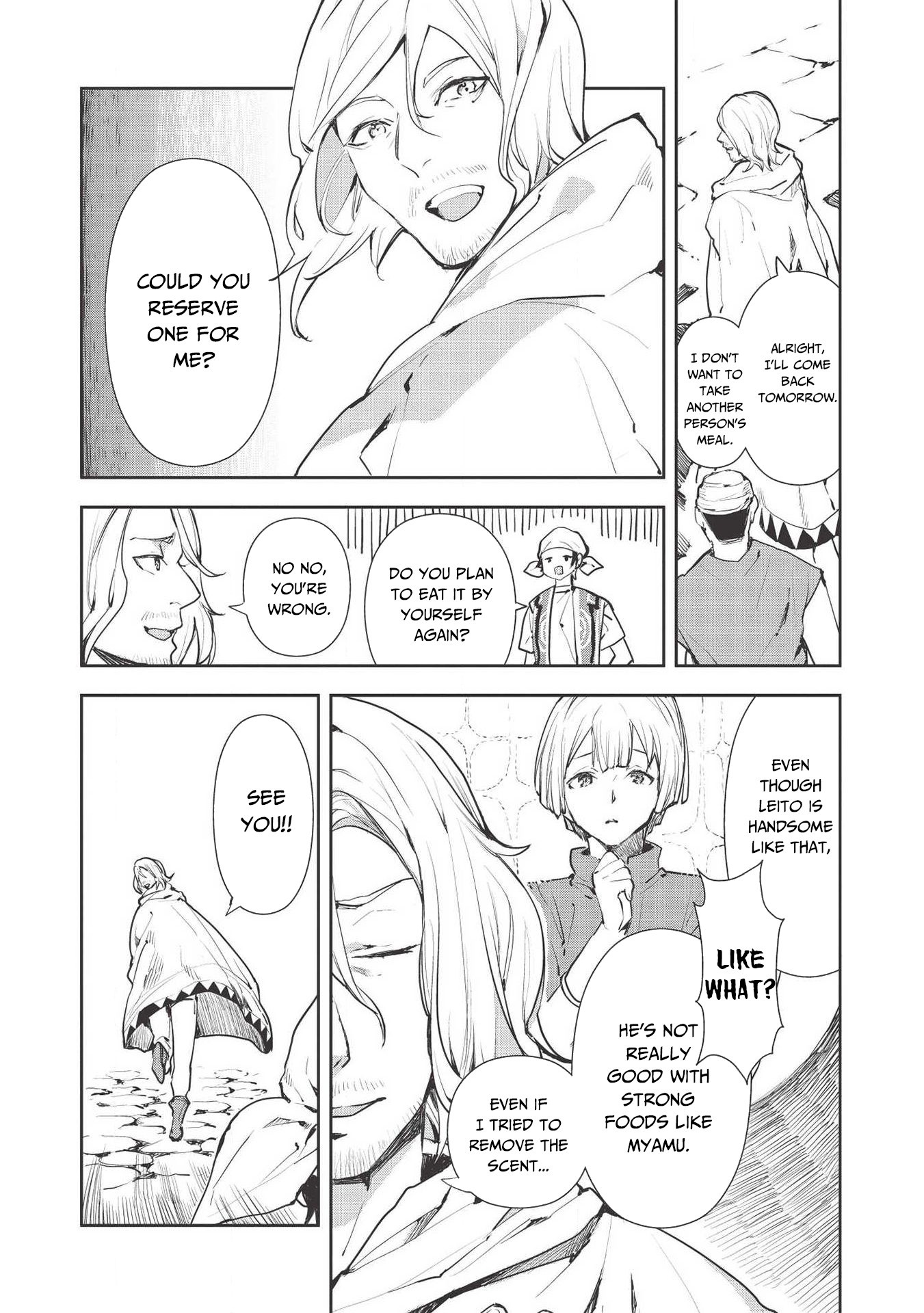 Isekai Ryouridou Chapter 27 page 6 - Chapter 27: Our First Customer