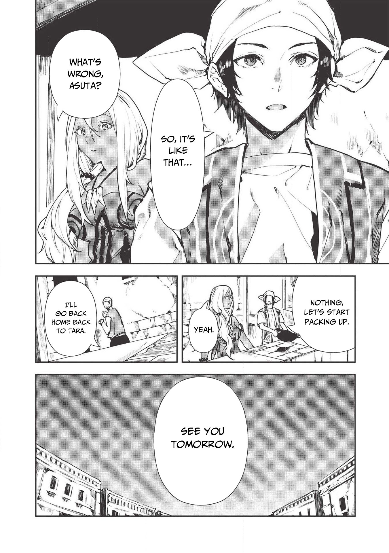 Isekai Ryouridou Chapter 27 page 7 - Chapter 27: Our First Customer