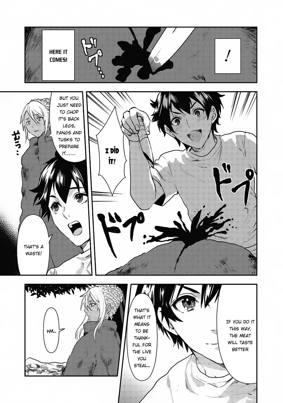 Isekai Ryouridou Chapter 3 page 22 - Chapter 3