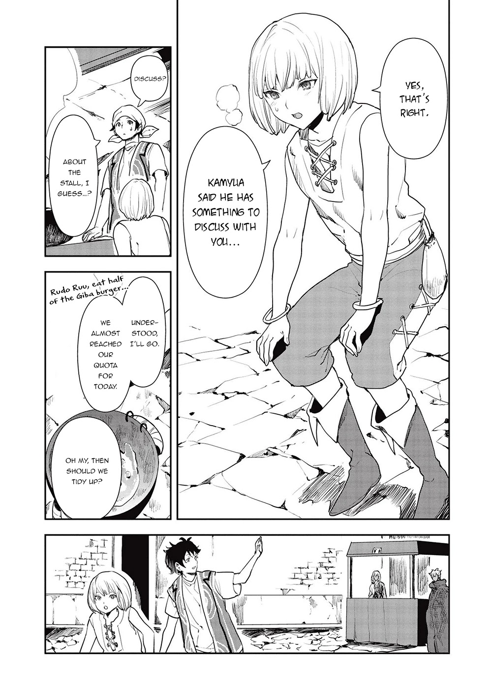 Isekai Ryouridou Chapter 34 page 17 - Chapter 34: Protector