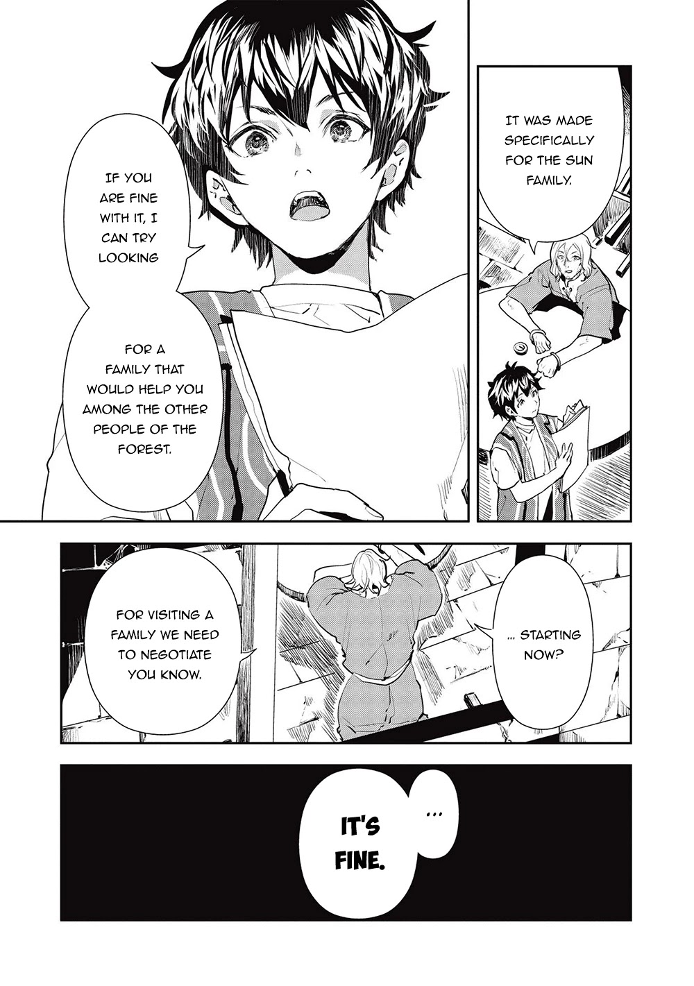 Isekai Ryouridou Chapter 34 page 28 - Chapter 34: Protector