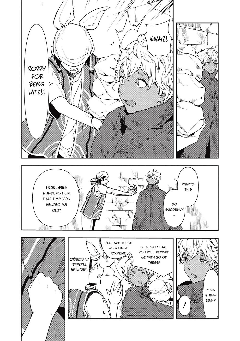 Isekai Ryouridou Chapter 34 page 8 - Chapter 34: Protector