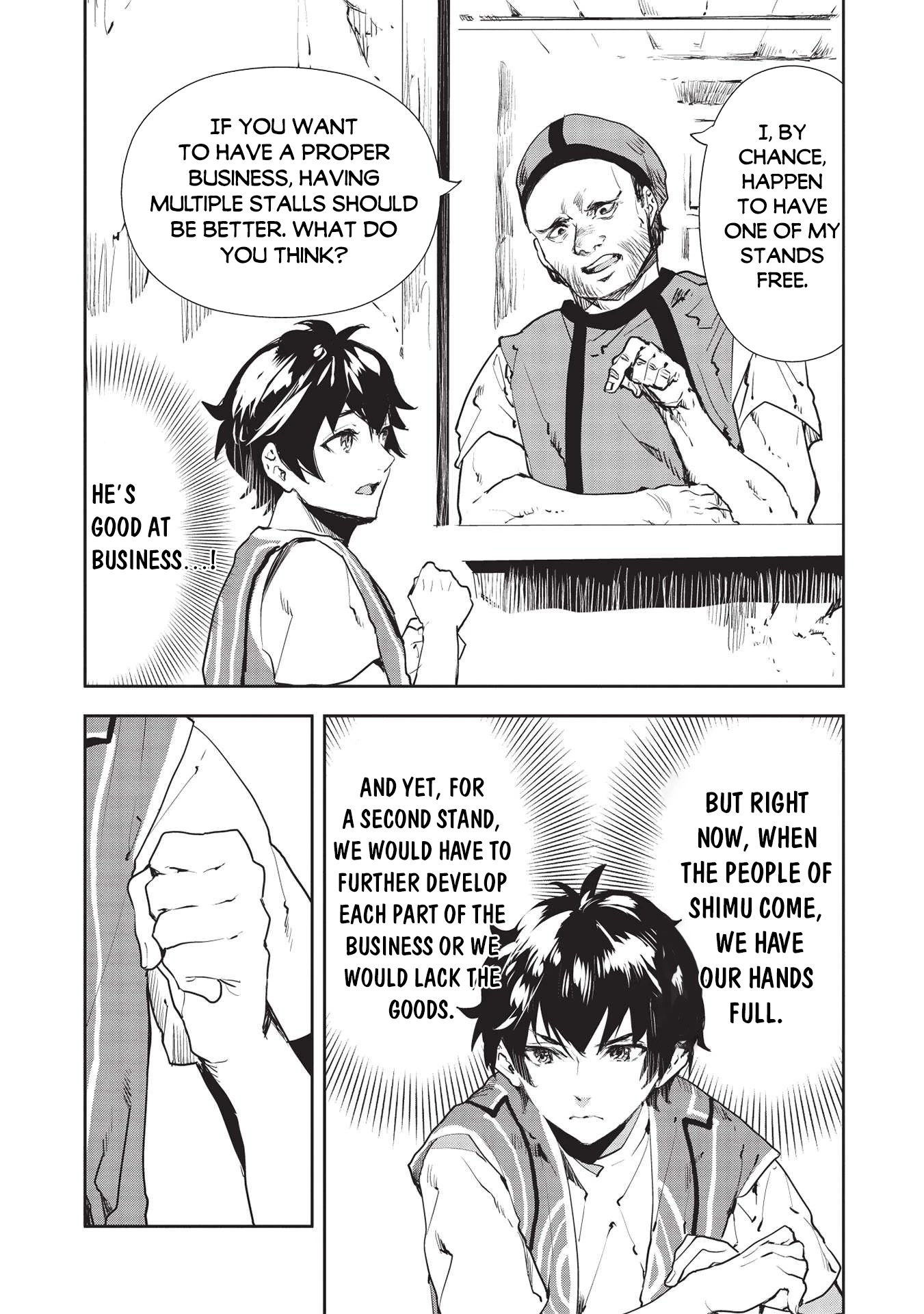 Isekai Ryouridou Chapter 35 page 13 - Chapter 35: A New Goal