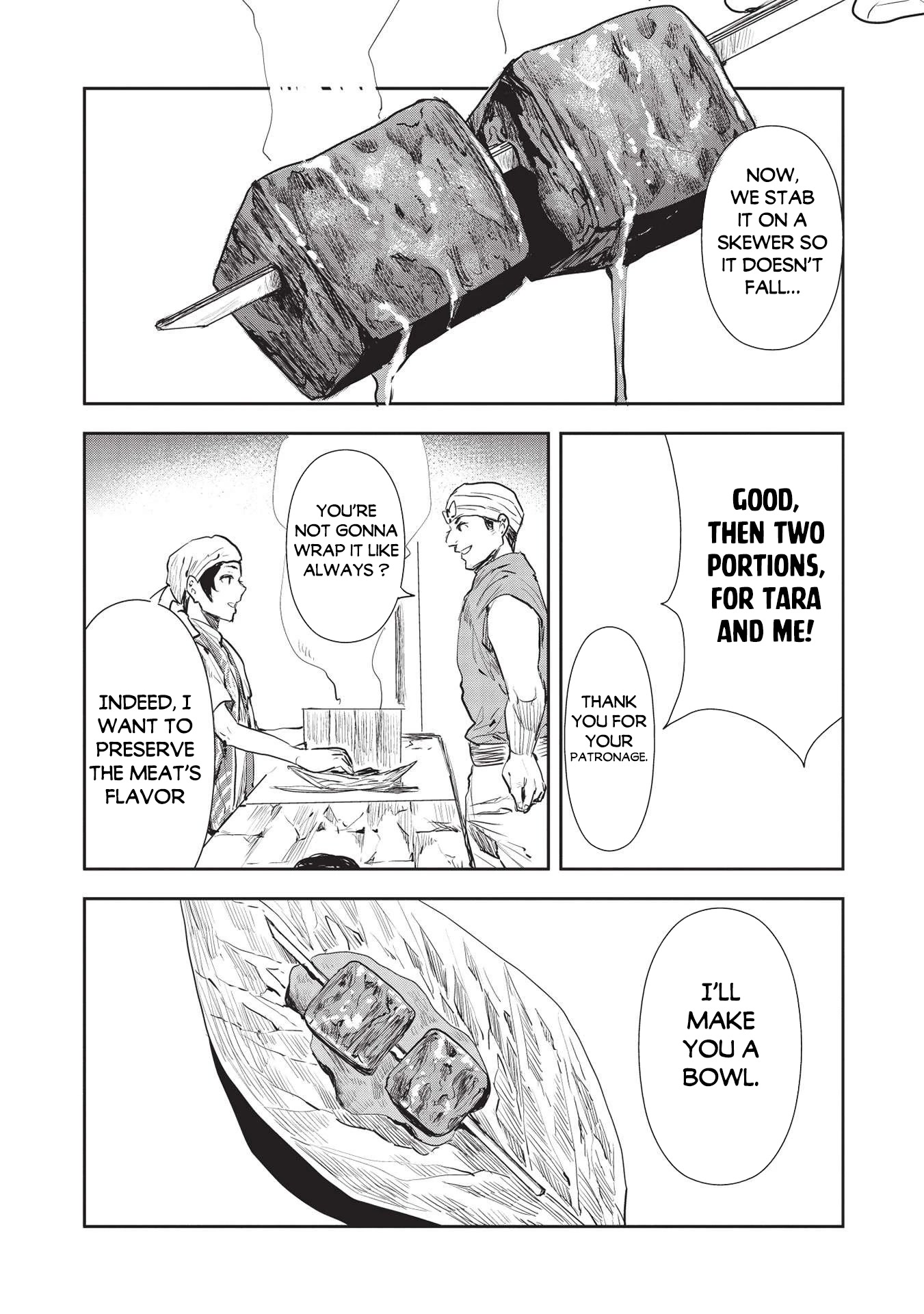 Isekai Ryouridou Chapter 36 page 7 - Chapter 36: The Taste of Home