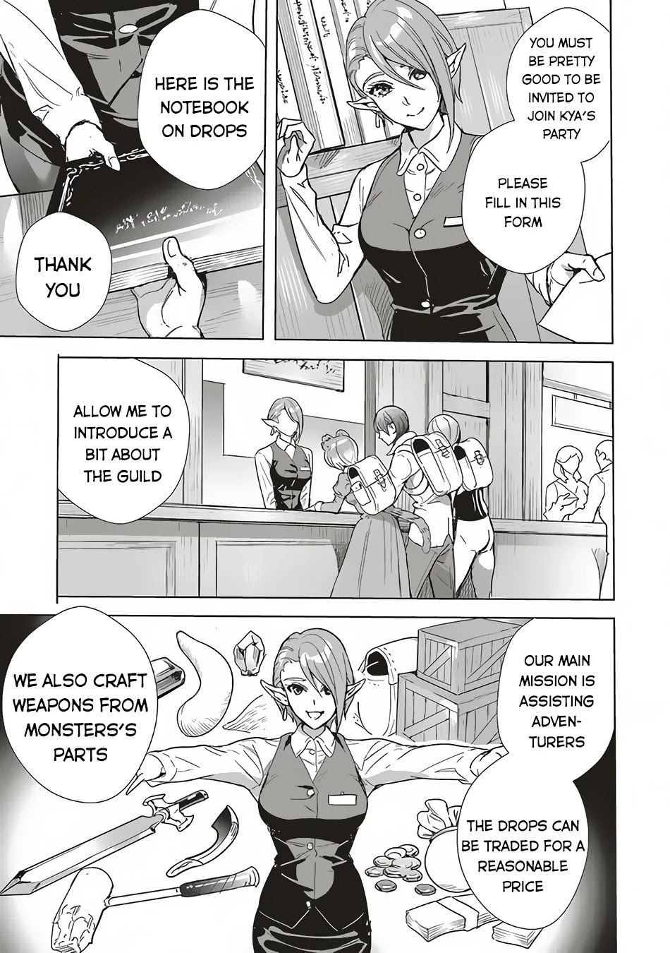 Isekai Saikyou no Daimaou, Tensei Shi Boukensha ni Naru Chapter 11.1 page 14 - Chapter 11.1: The Demon King and His First Visit to the Guild