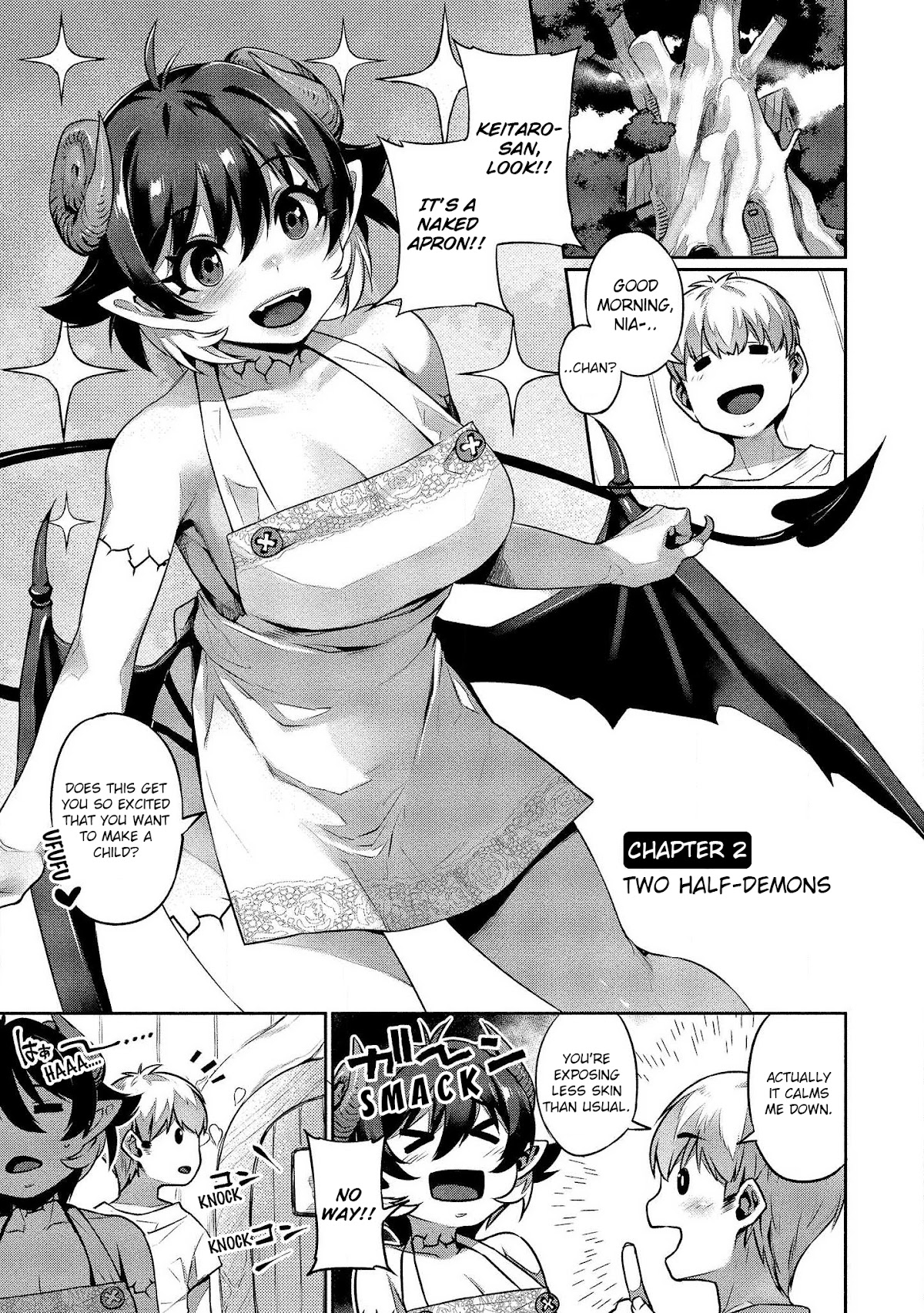 Isekai Seikatsu No Susume Chapter 2 page 2 - Chapter 2: Two Half-Demons