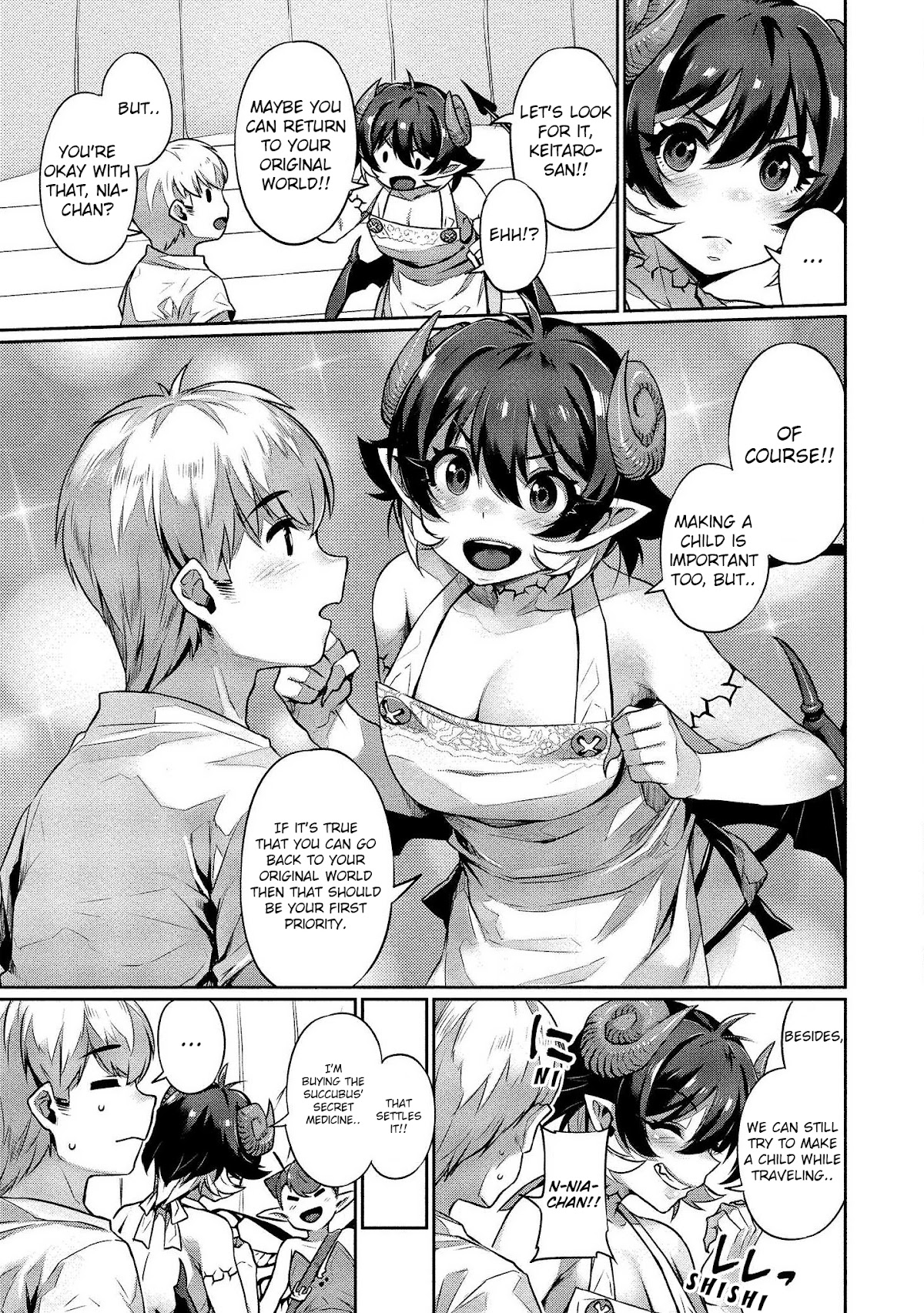Isekai Seikatsu No Susume Chapter 2 page 6 - Chapter 2: Two Half-Demons