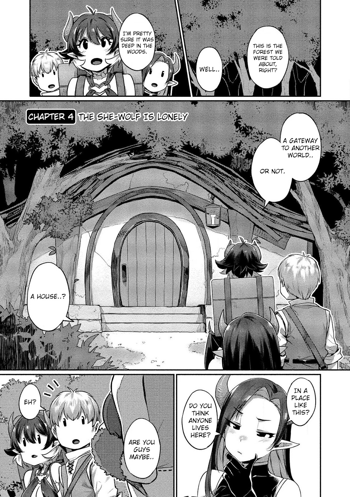Isekai Seikatsu No Susume Chapter 4 page 2 - Chapter 4: The She-Wolf is Lonely