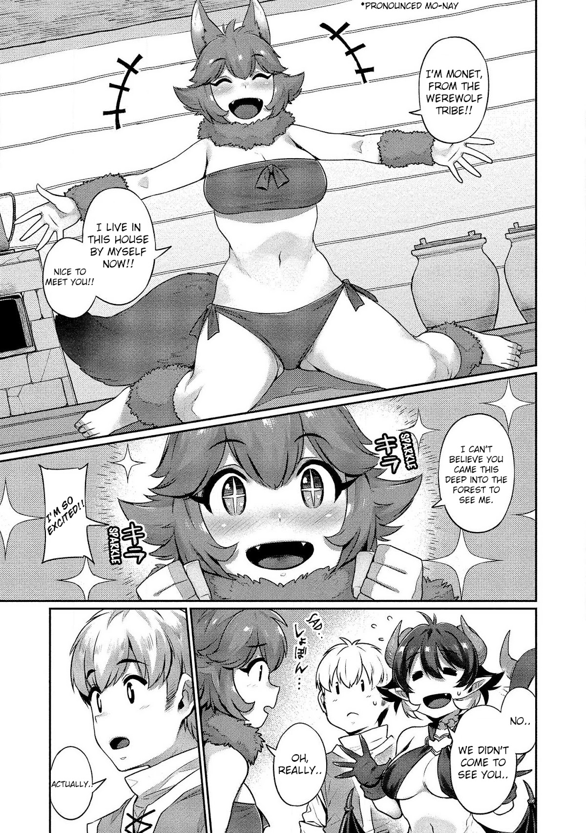 Isekai Seikatsu No Susume Chapter 4 page 4 - Chapter 4: The She-Wolf is Lonely