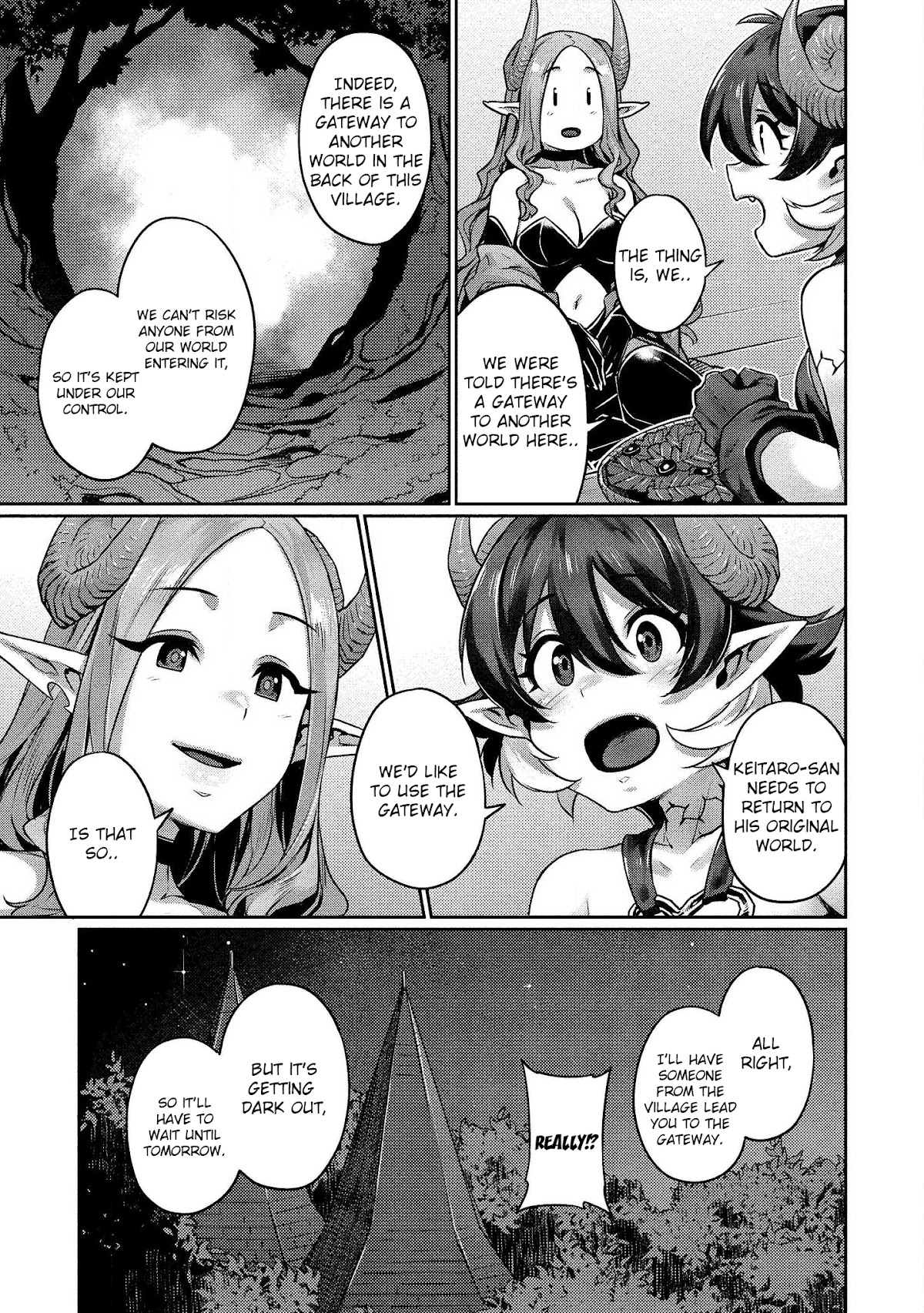Isekai Seikatsu No Susume Chapter 5 page 6 - Chapter 5: Welcome to the Half-Demon Village
