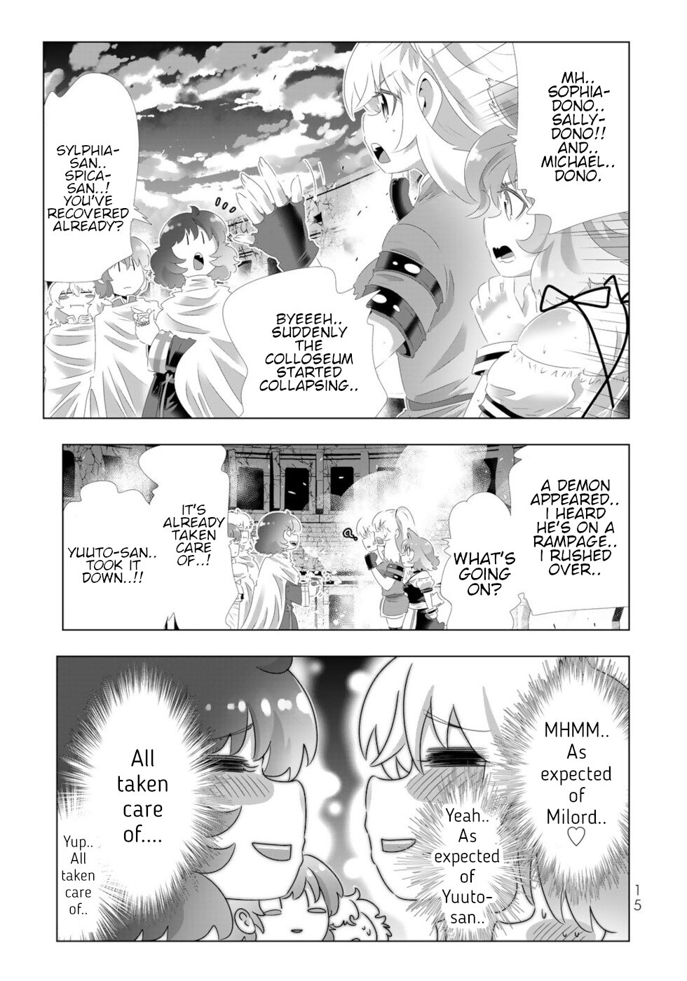 Isekai Shihai no Skill Taker: Zero kara Hajimeru Dorei Harem Chapter 105 page 13 - Chapter 105