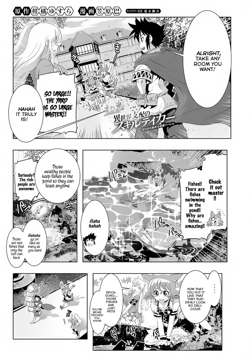 Isekai Shihai no Skill Taker: Zero kara Hajimeru Dorei Harem Chapter 22 page 2 - Chapter 22