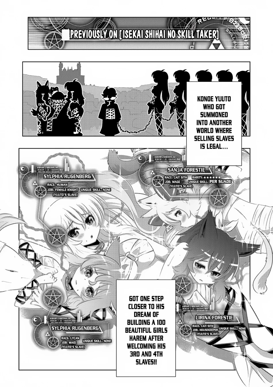 Isekai Shihai no Skill Taker: Zero kara Hajimeru Dorei Harem Chapter 33 page 2 - Chapter 33