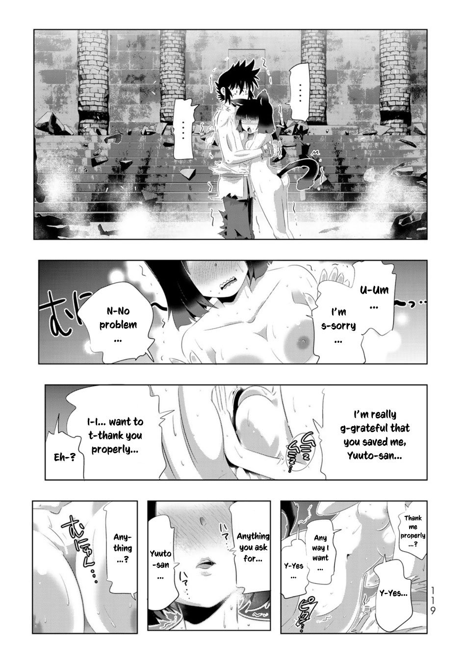 Isekai Shihai no Skill Taker: Zero kara Hajimeru Dorei Harem Chapter 54 page 14 - Chapter 54