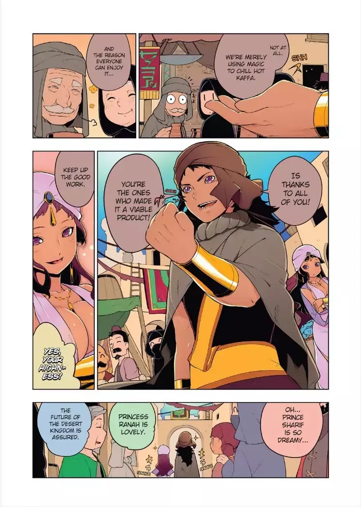 Isekai Shokudou Chapter 20 page 2 - Chapter 20: Coofee Float & Melon Float