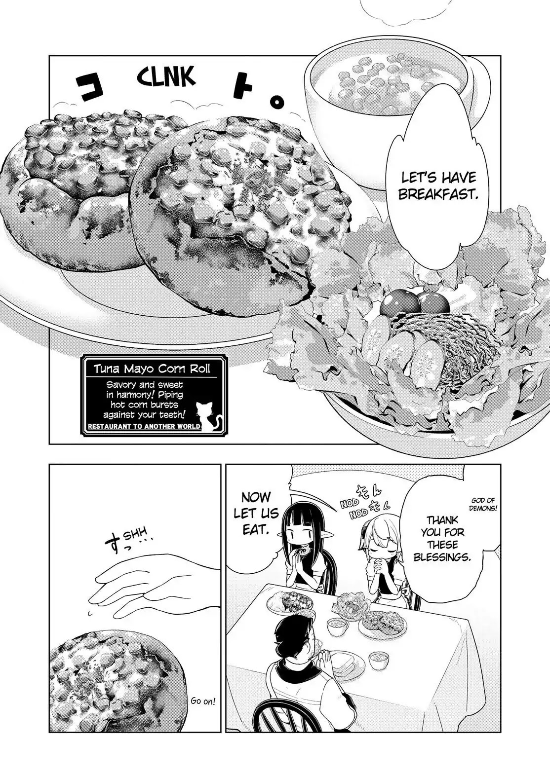 Isekai Shokudou Chapter 23 page 12 - Chapter 23: Tuna Mayo Corn Roll