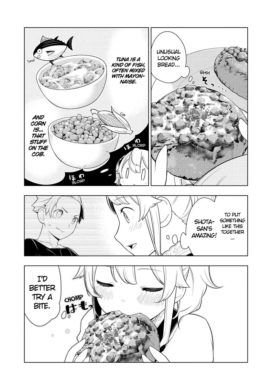 Isekai Shokudou Chapter 23 page 13 - Chapter 23: Tuna Mayo Corn Roll