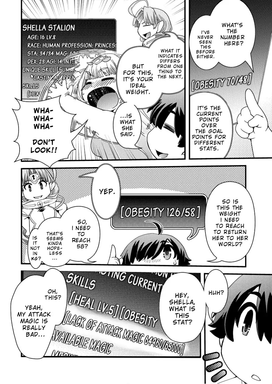 Isekai Shoukan-sareta ga Kyousei Soukan-sareta Ore ha shikatanaku yaseru koto ni shita. Chapter 2 page 18 - Chapter 2: Cause Of The Error!
