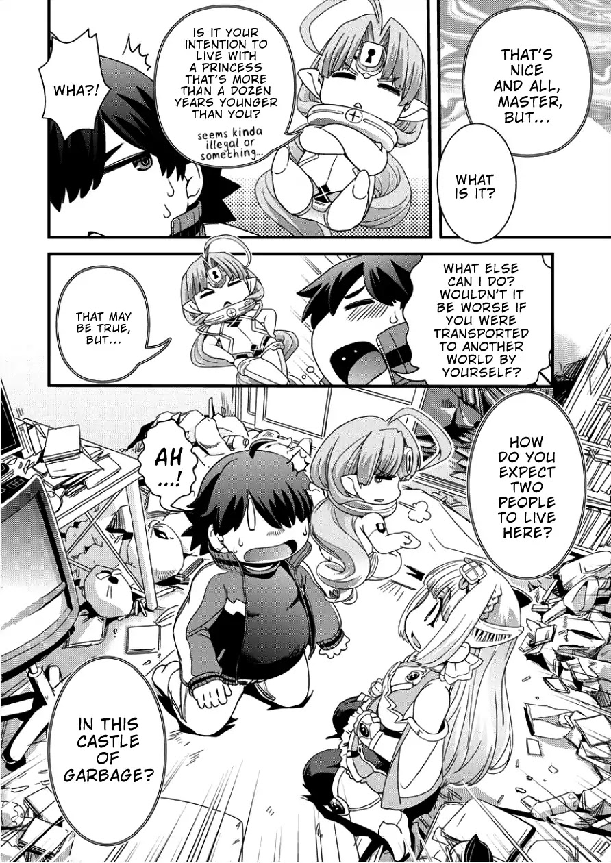 Isekai Shoukan-sareta ga Kyousei Soukan-sareta Ore ha shikatanaku yaseru koto ni shita. Chapter 2 page 6 - Chapter 2: Cause Of The Error!
