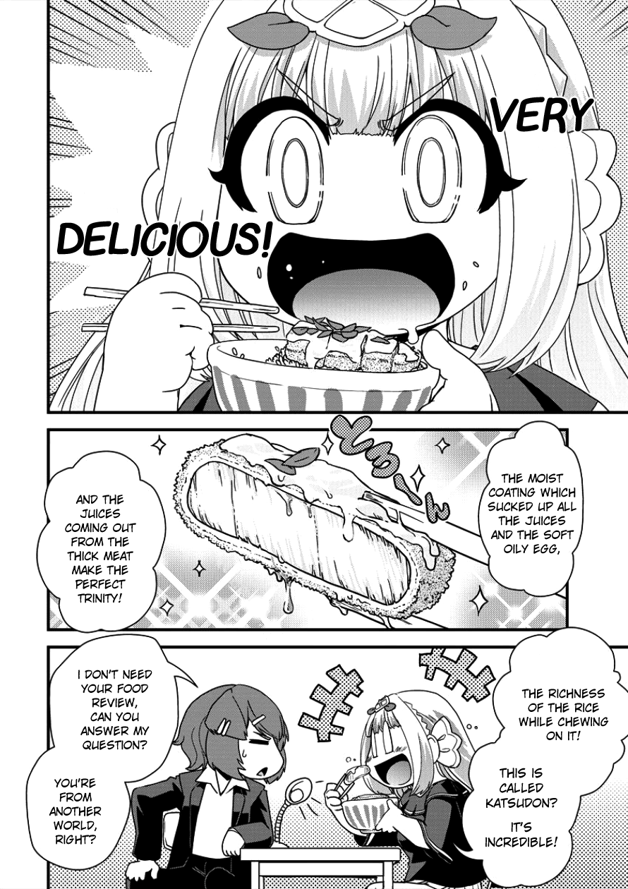 Isekai Shoukan-sareta ga Kyousei Soukan-sareta Ore ha shikatanaku yaseru koto ni shita. Chapter 7 page 8 - Chapter 7: Interrogation Food?!