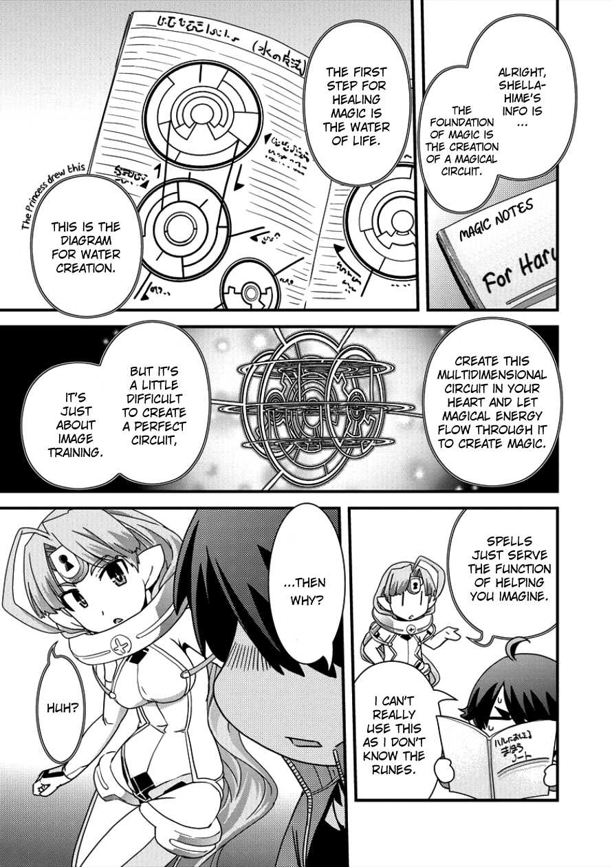 Isekai Shoukan-sareta ga Kyousei Soukan-sareta Ore ha shikatanaku yaseru koto ni shita. Chapter 8 page 17 - Chapter 8: Super Ultra Ability