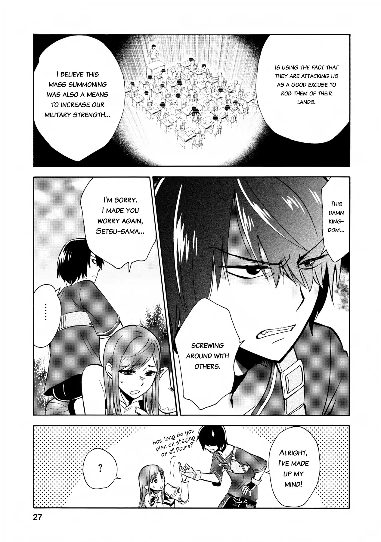 Isekai Shoukan wa Nidome Desu Chapter 1 page 27 - Chapter 1