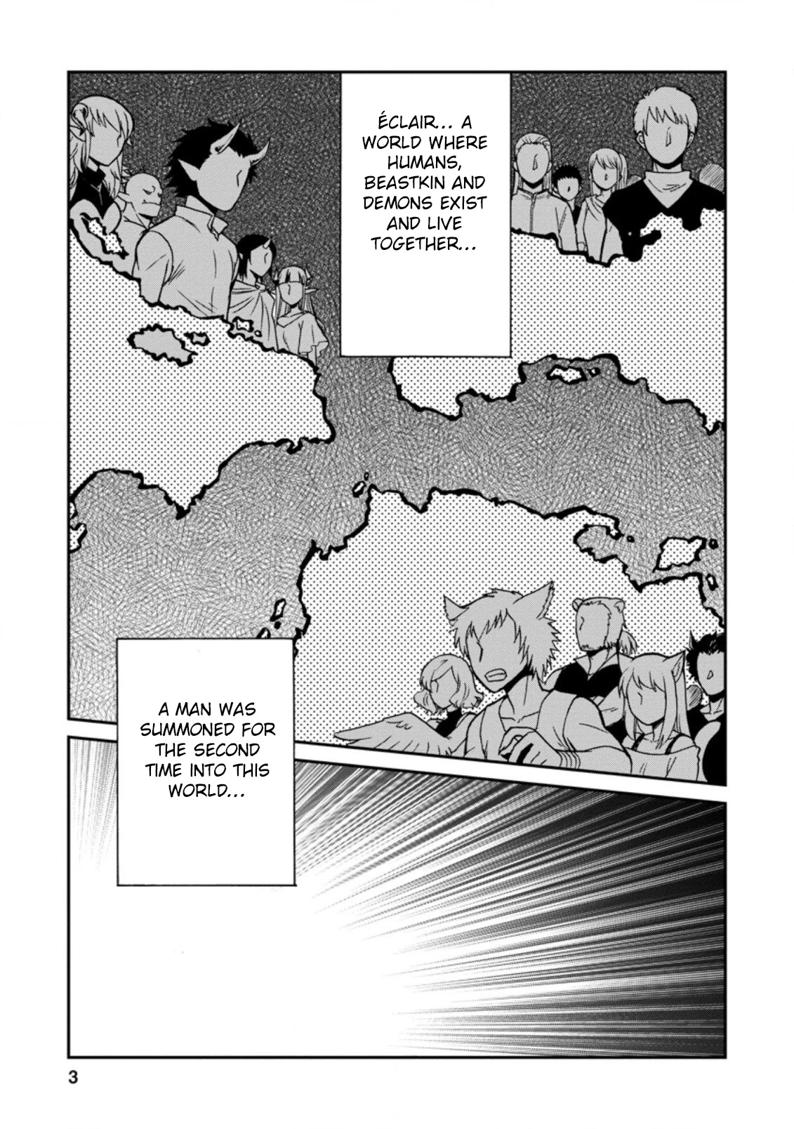 Isekai Shoukan wa Nidome Desu Chapter 25.1 page 3 - Chapter 25.1
