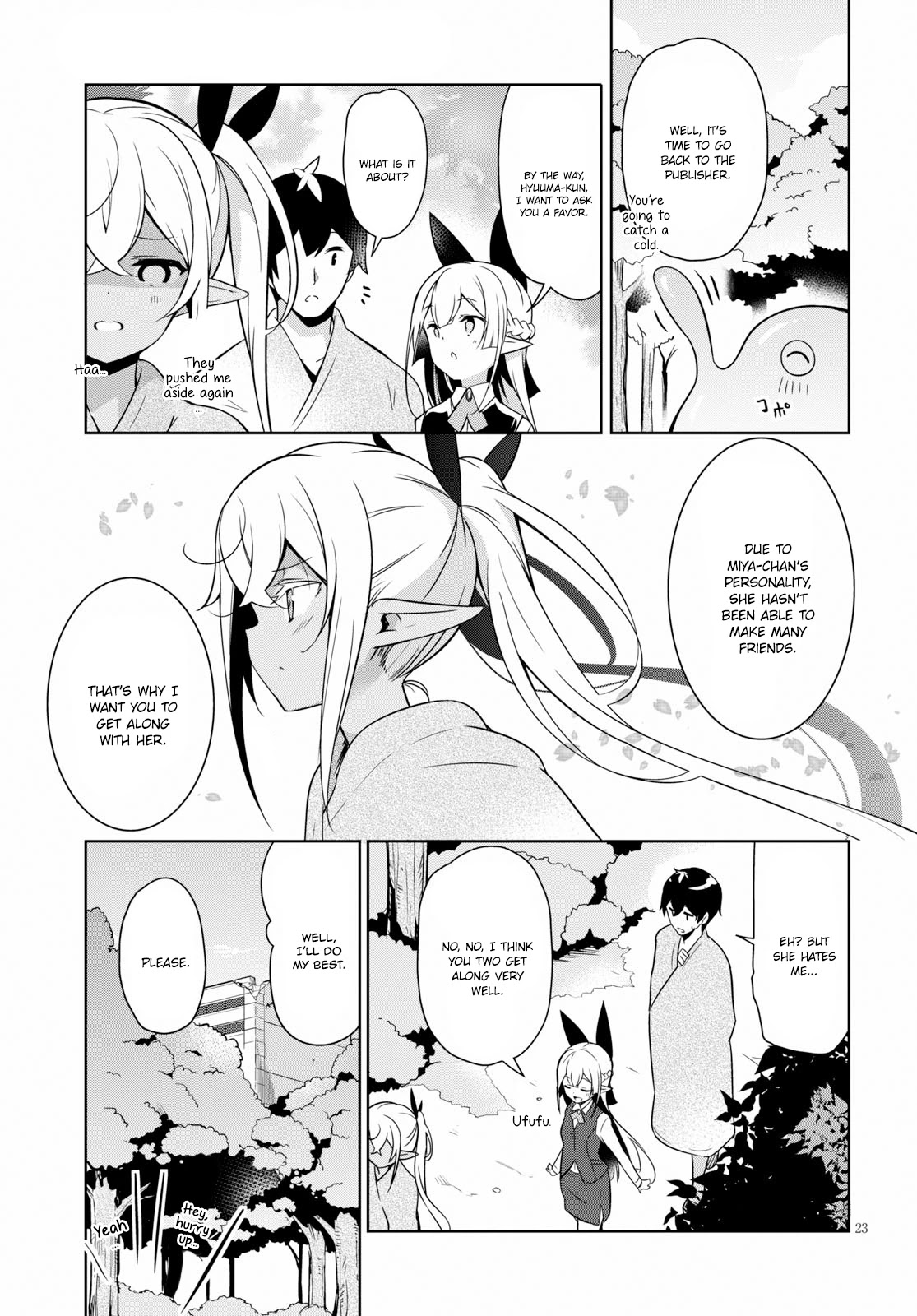 Isekai Shuppan no Henshuu-san Chapter 3 page 24 - Chapter 3: A dark elf who loves her sister