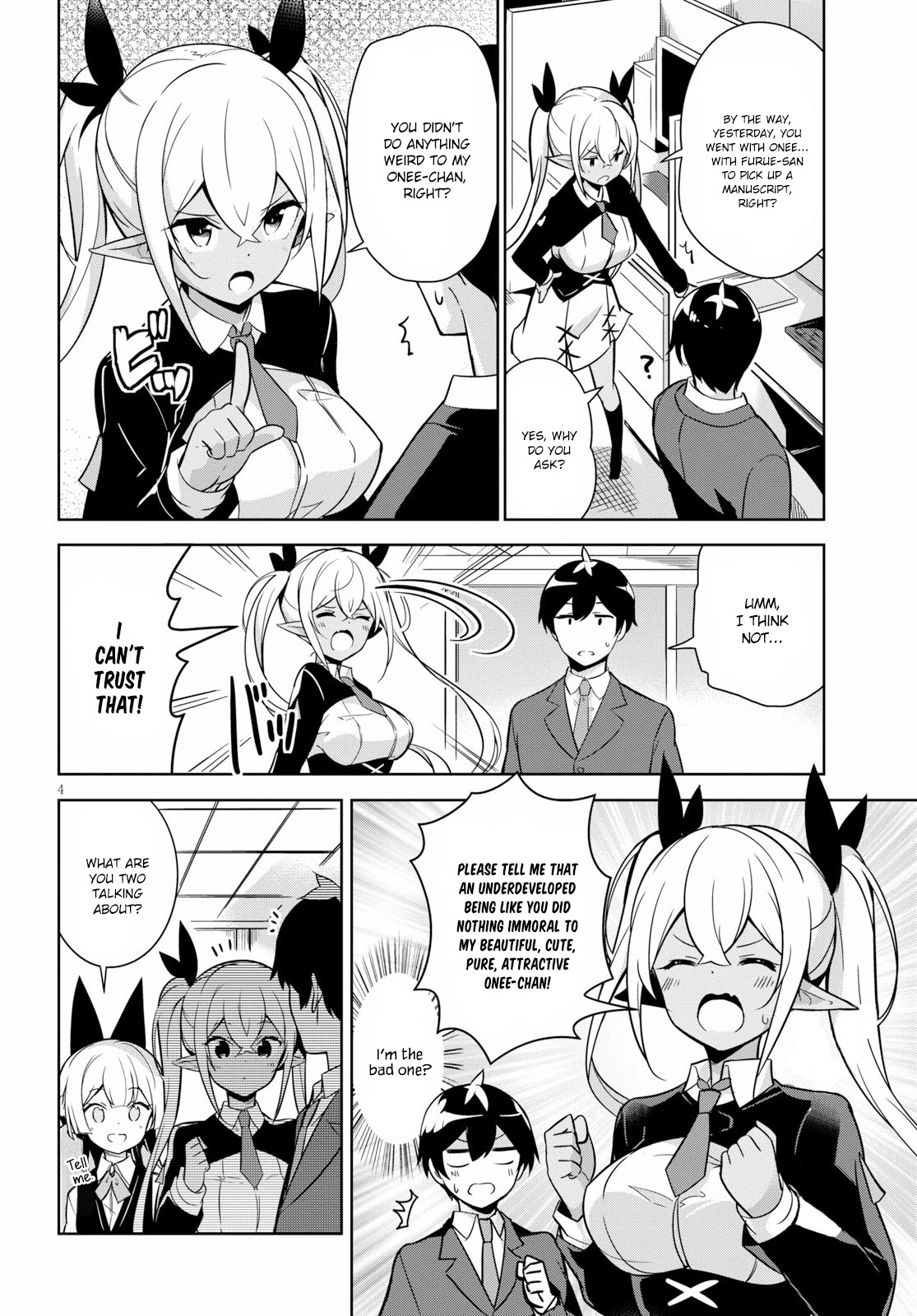 Isekai Shuppan no Henshuu-san Chapter 3 page 5 - Chapter 3: A dark elf who loves her sister