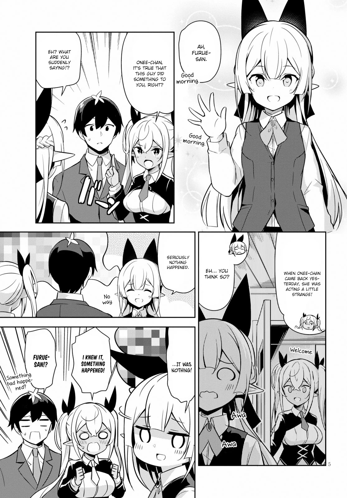 Isekai Shuppan no Henshuu-san Chapter 3 page 6 - Chapter 3: A dark elf who loves her sister