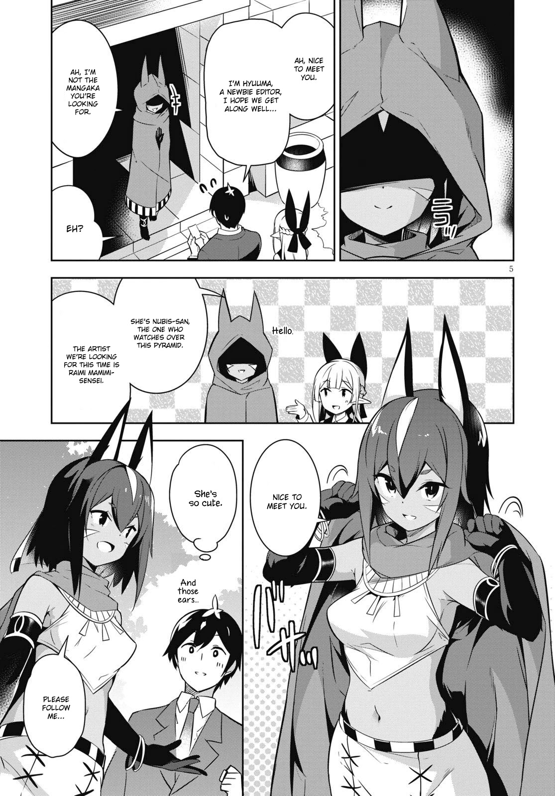 Isekai Shuppan no Henshuu-san Chapter 4 page 6 - Chapter 4: Reviving the mummy woman