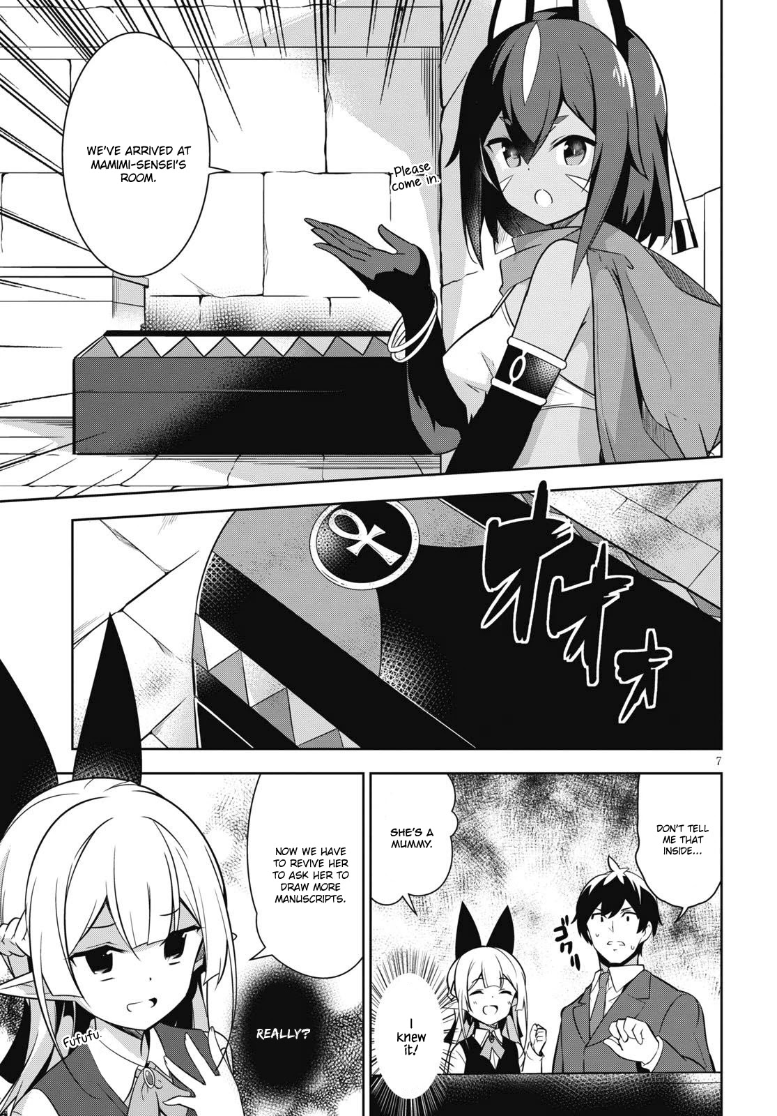 Isekai Shuppan no Henshuu-san Chapter 4 page 8 - Chapter 4: Reviving the mummy woman