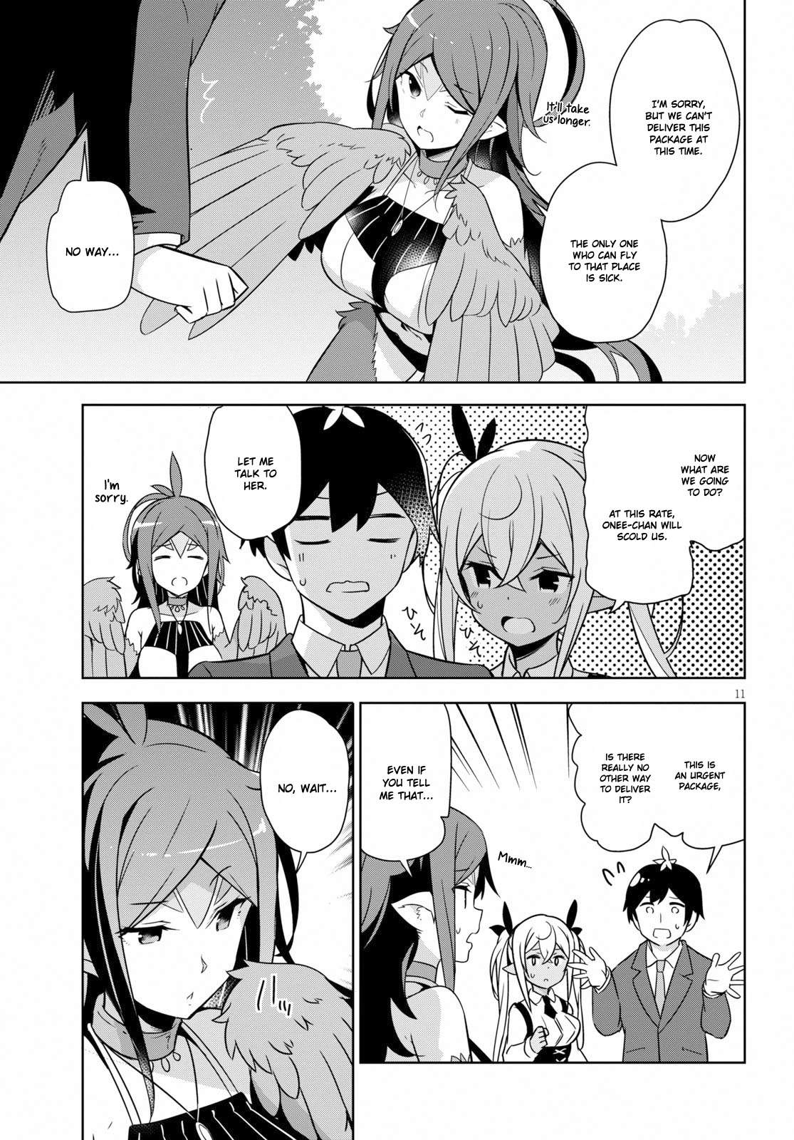 Isekai Shuppan no Henshuu-san Chapter 5 page 12 - Chapter 5: The perverted harpies from the delivery service