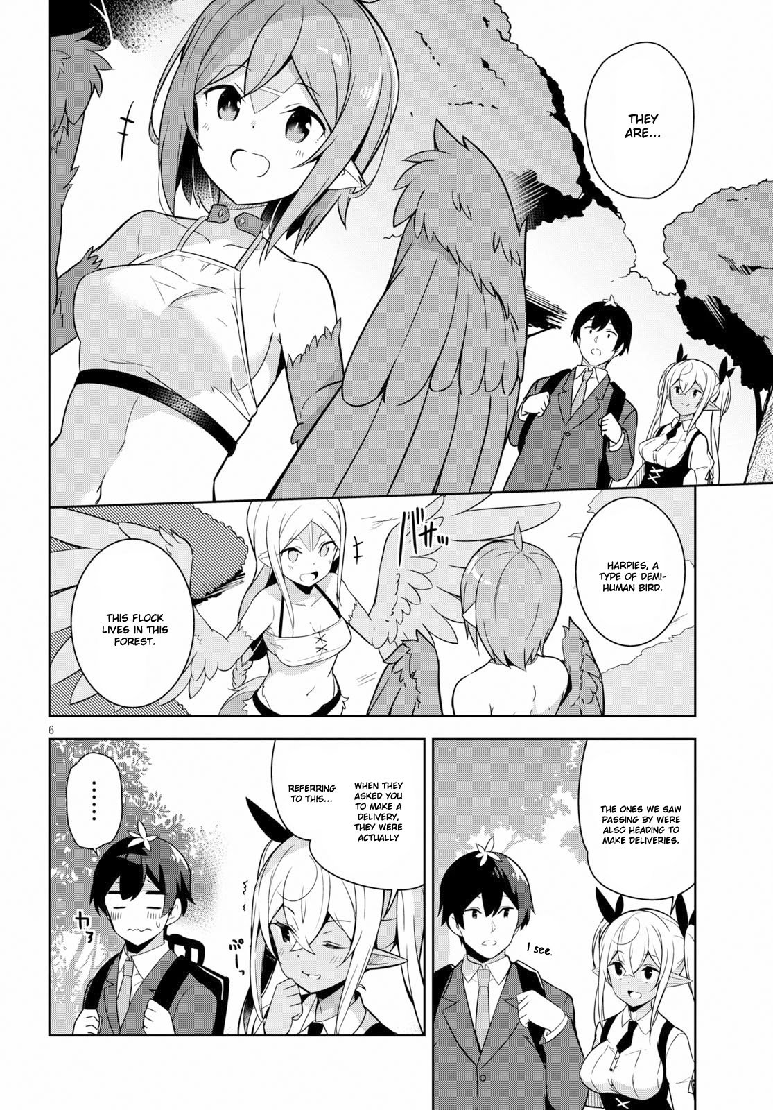 Isekai Shuppan no Henshuu-san Chapter 5 page 7 - Chapter 5: The perverted harpies from the delivery service