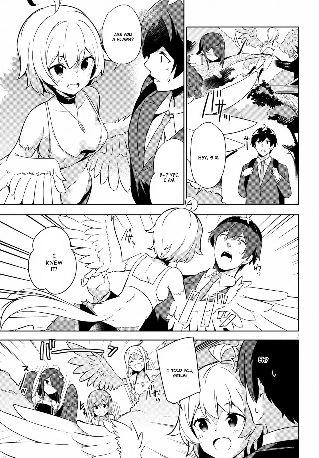 Isekai Shuppan no Henshuu-san Chapter 5 page 8 - Chapter 5: The perverted harpies from the delivery service