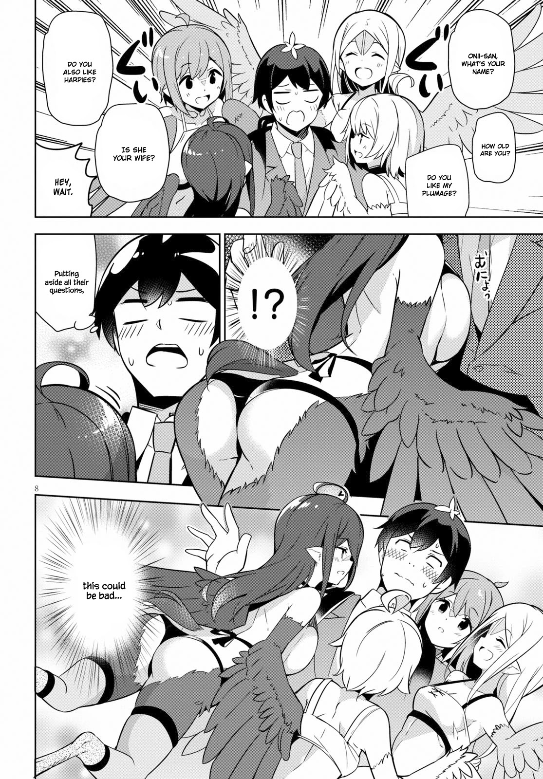 Isekai Shuppan no Henshuu-san Chapter 5 page 9 - Chapter 5: The perverted harpies from the delivery service