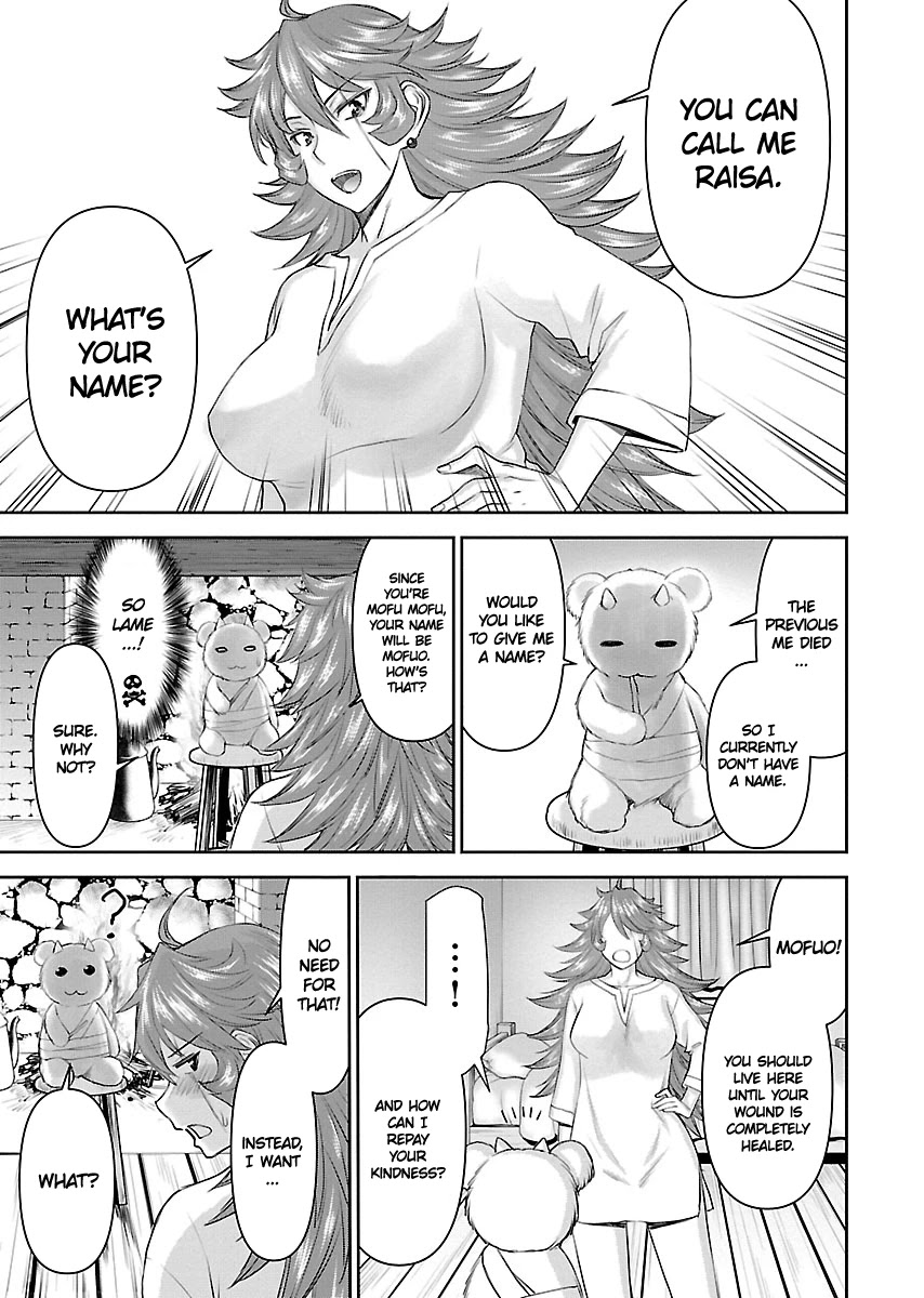 Isekai Sniper Is the Female Warrior's Mofumofu Pet Chapter 1 page 13 - Chapter 1: Encounter with Raisa the Female Warrior!