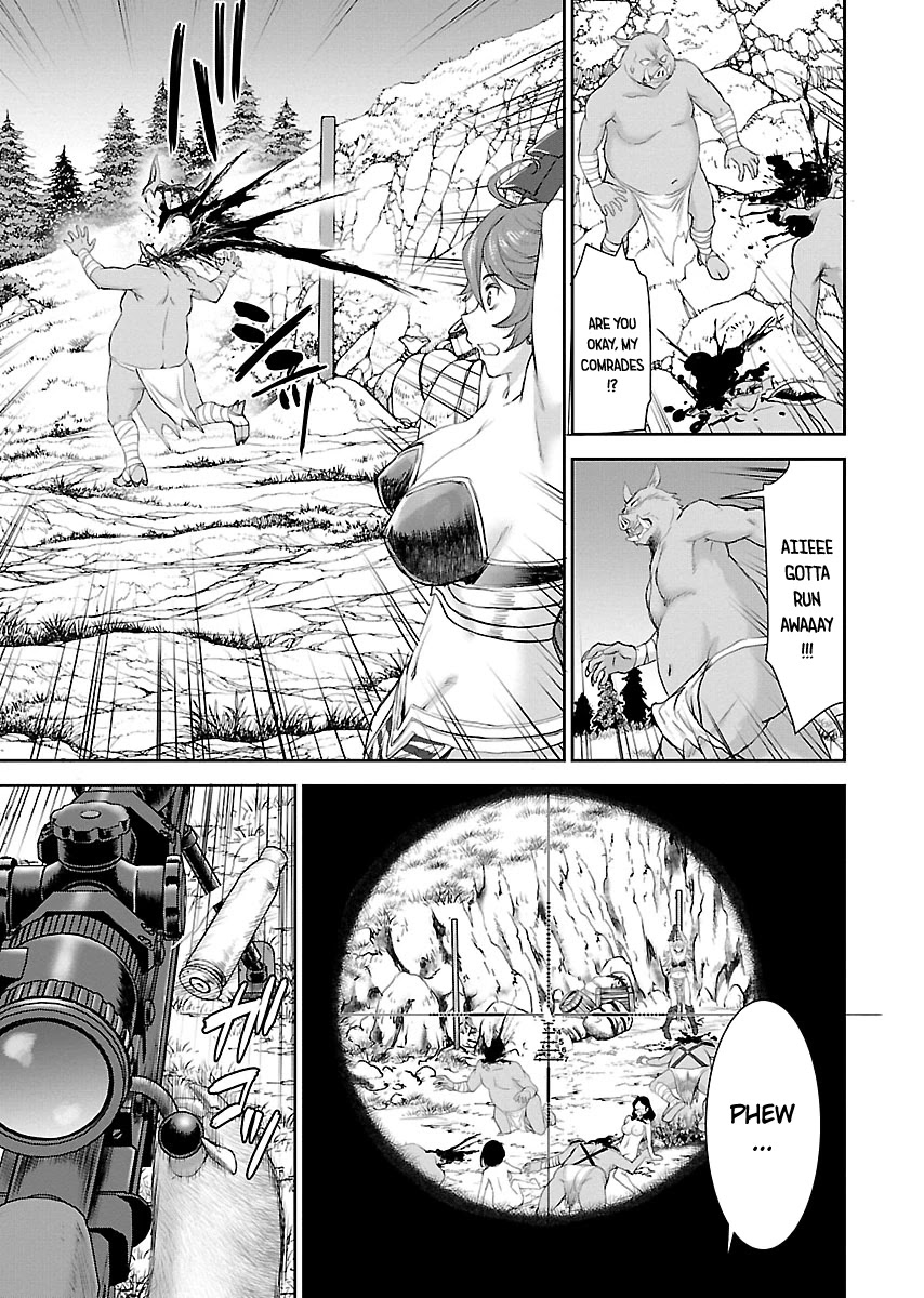Isekai Sniper Is the Female Warrior's Mofumofu Pet Chapter 1 page 36 - Chapter 1: Encounter with Raisa the Female Warrior!