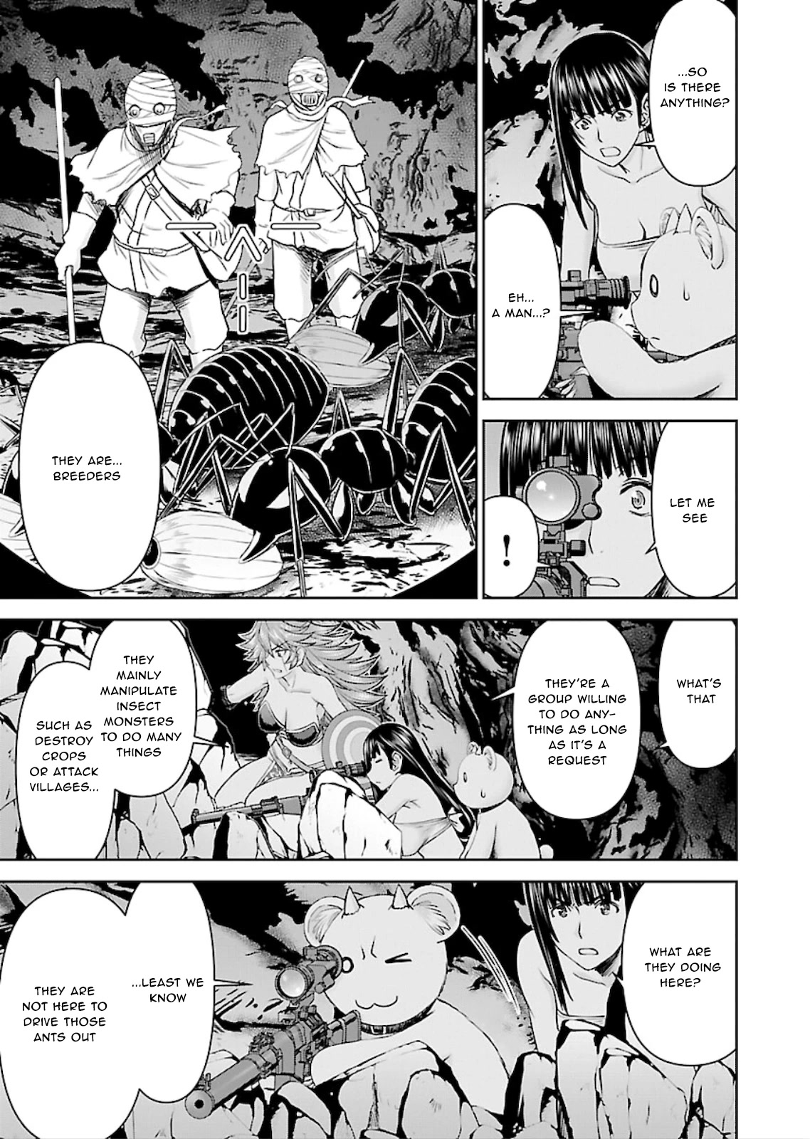 Isekai Sniper Is the Female Warrior's Mofumofu Pet Chapter 10 page 12 - Chapter 10: Strange! Mysterious Disappearances (Part 3)