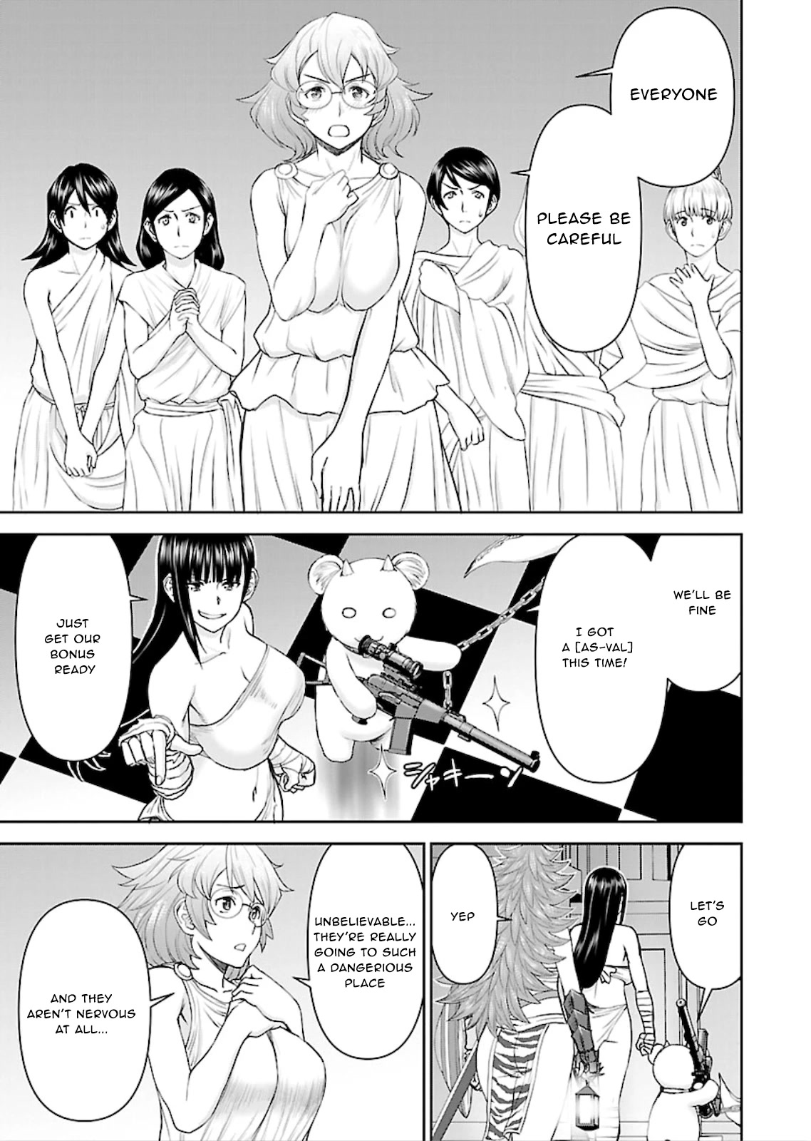Isekai Sniper Is the Female Warrior's Mofumofu Pet Chapter 10 page 7 - Chapter 10: Strange! Mysterious Disappearances (Part 3)