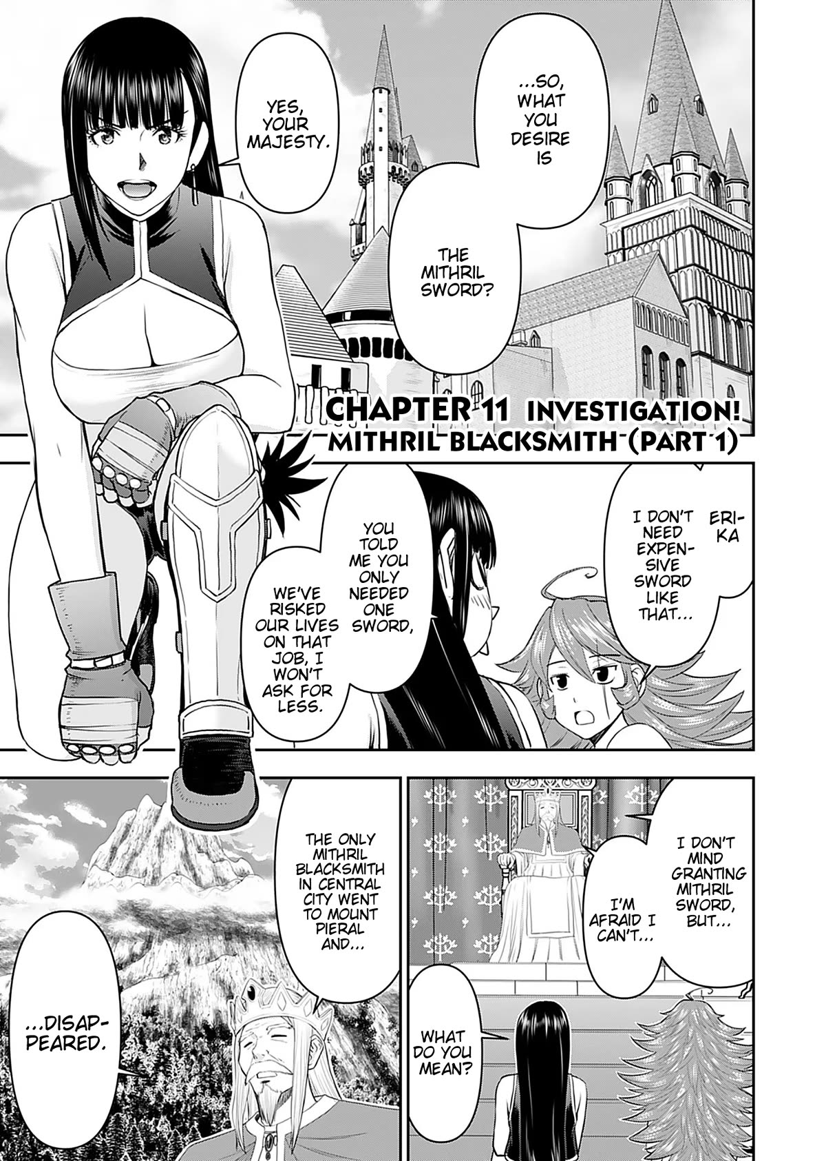 Isekai Sniper Is the Female Warrior's Mofumofu Pet Chapter 11 page 6 - Chapter 11: Rescue! Mithril Blacksmith (Part 1)