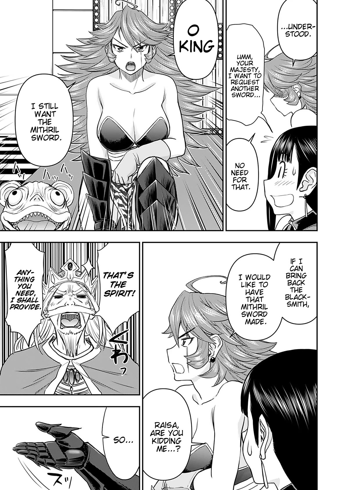 Isekai Sniper Is the Female Warrior's Mofumofu Pet Chapter 11 page 8 - Chapter 11: Rescue! Mithril Blacksmith (Part 1)