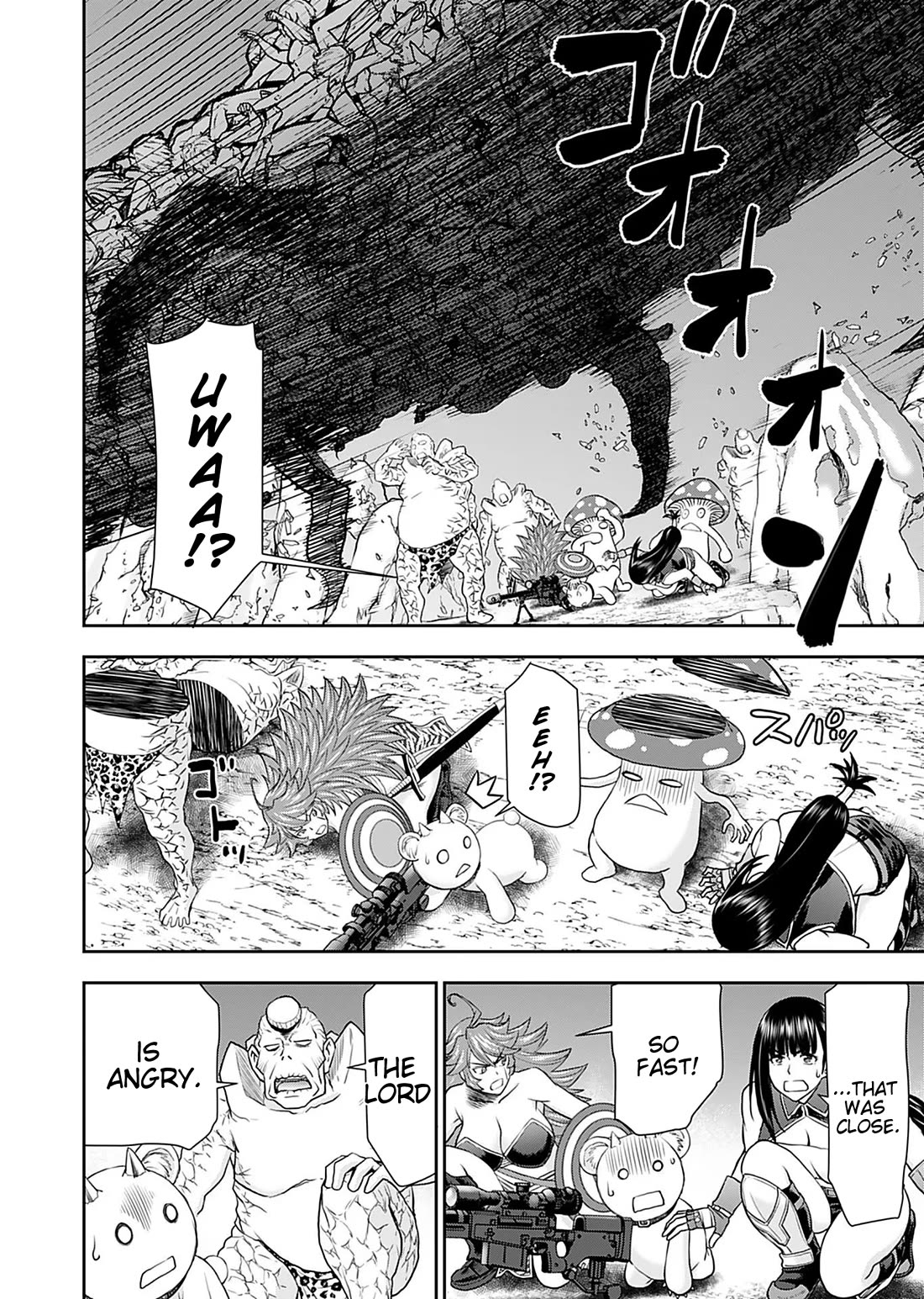 Isekai Sniper Is the Female Warrior's Mofumofu Pet Chapter 13 page 16 - Chapter 13: Rescue! Mithril Blacksmith (Part 3)